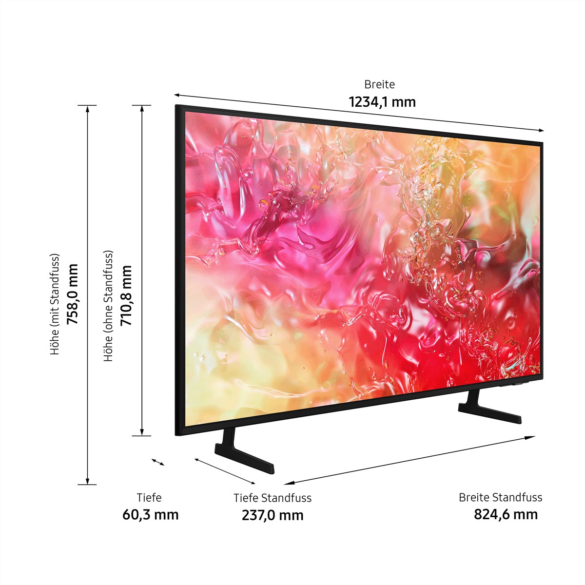 Samsung Fernseher »UE55DU7170UXXN«, 4K