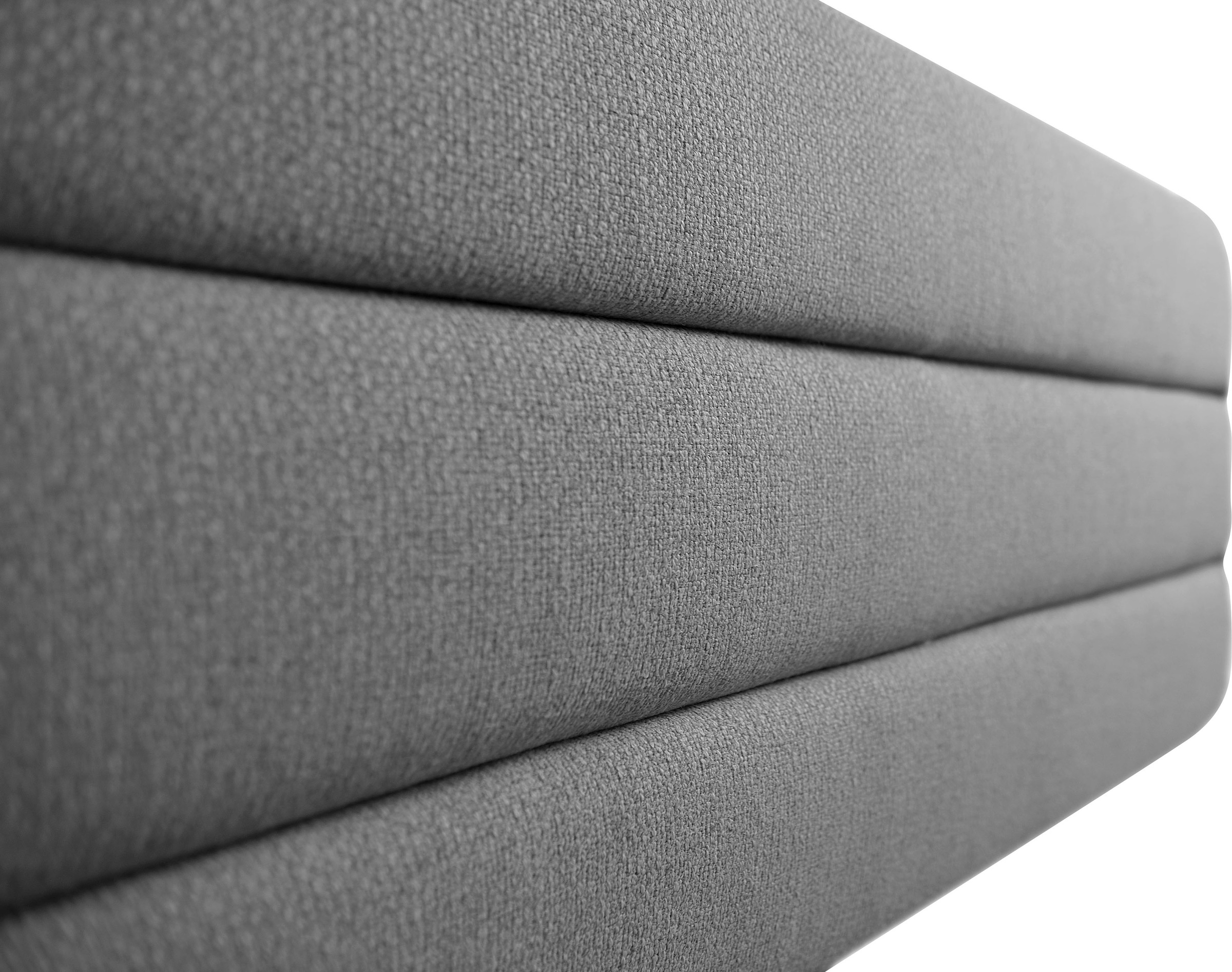 GOODproduct Polsterbett »Merrit«, Quernaht im Kopf- und Fussteil, in 5 Breiten, auch in 220 cm Länge