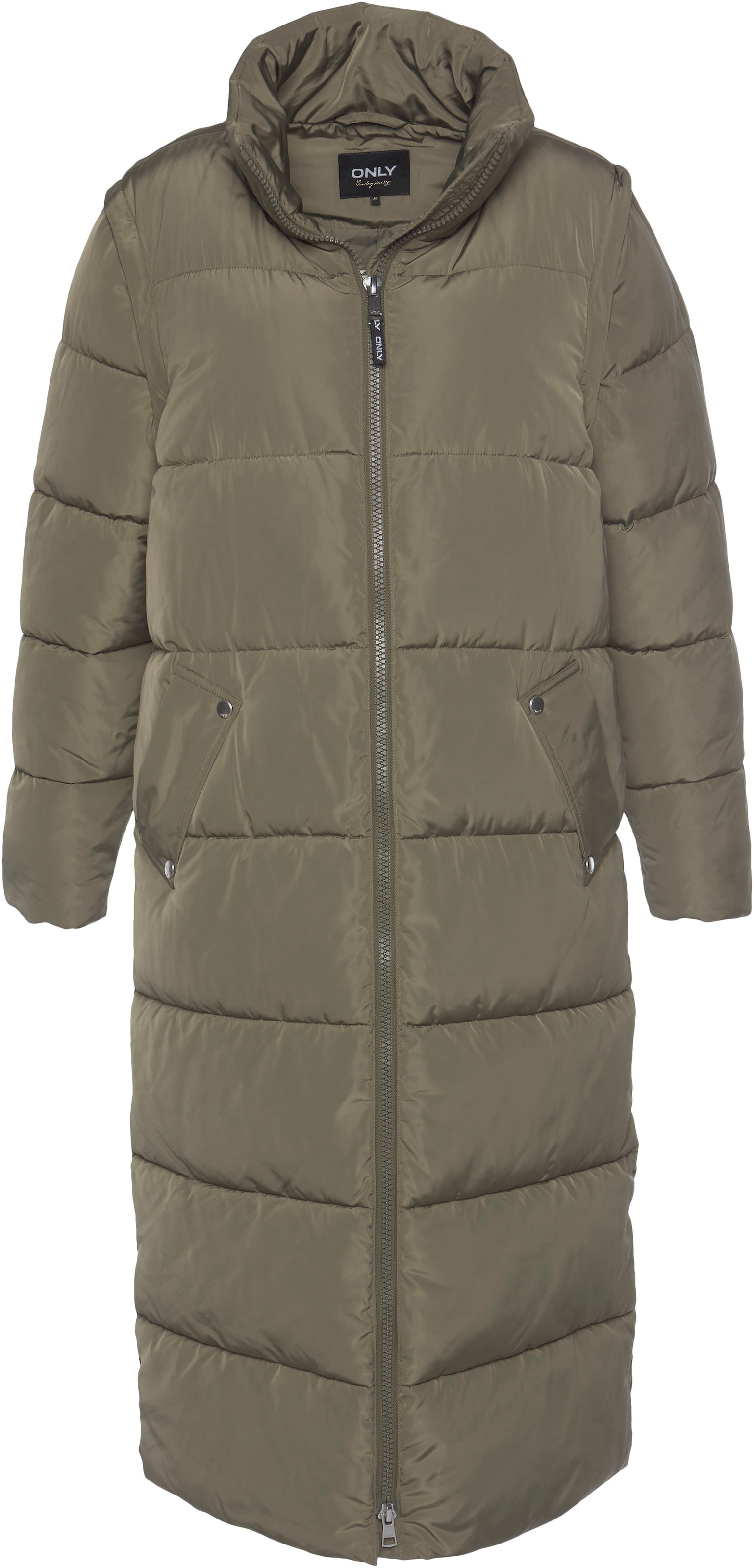 ONLY Steppmantel »ONLIRINA X-LONG 2IN1 PUFFER OTW«, auch als Weste tragbar