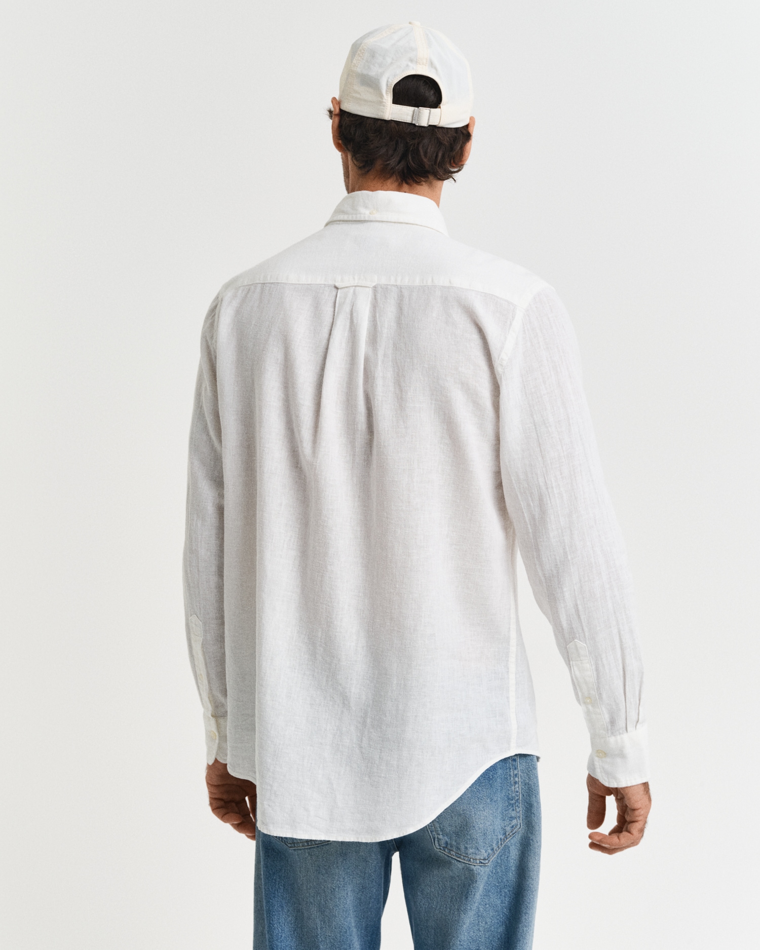 Gant Langarmhemd »REG COTTON LINEN SHIRT«