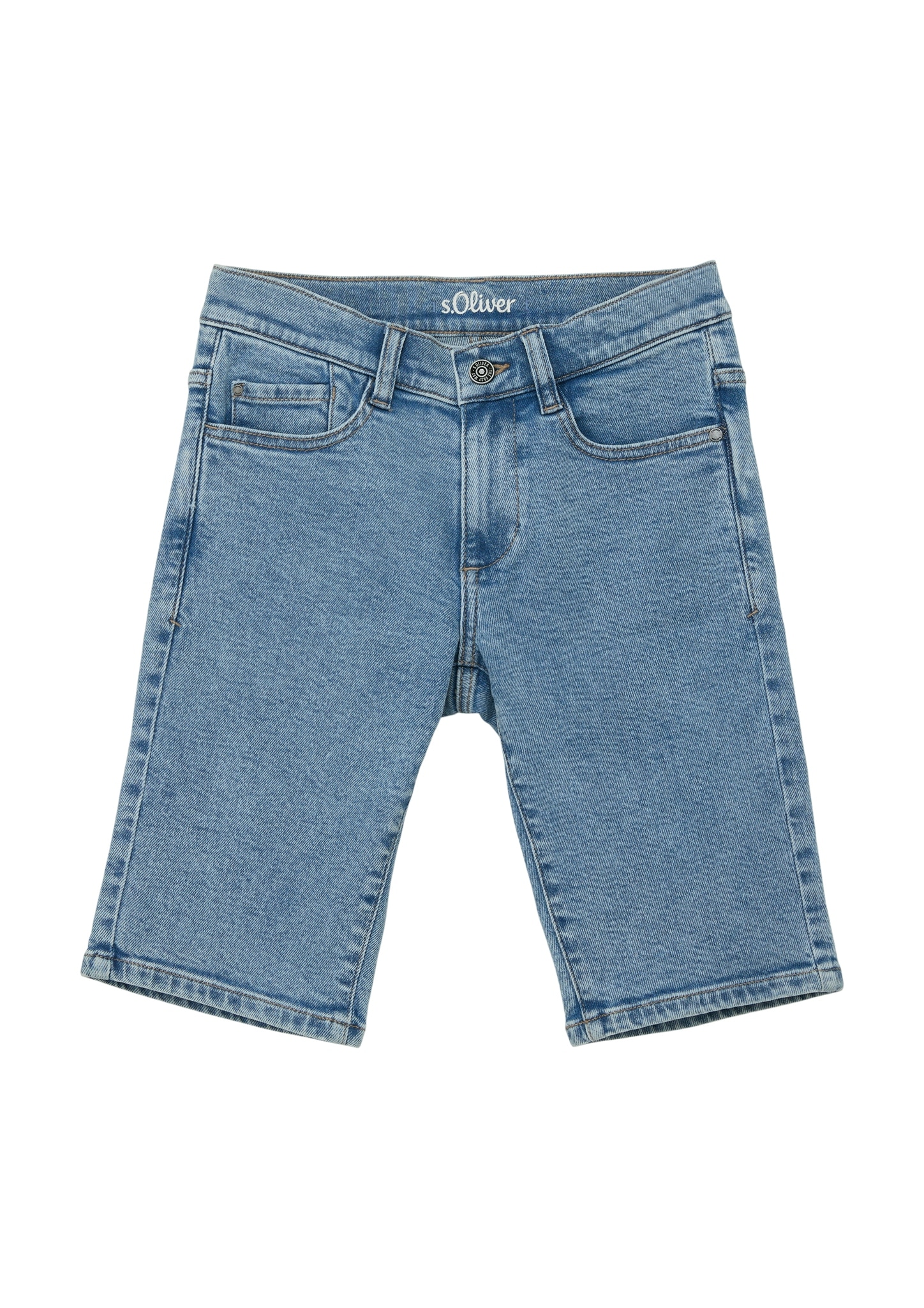 s.Oliver Junior Jeansbermudas, mit modernem Schnitt