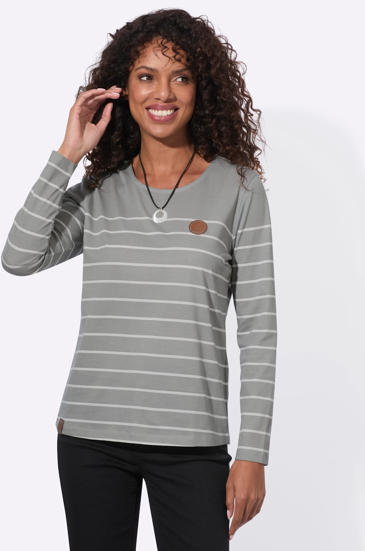 Casual Looks Rundhalsshirt "Shirt" 1
