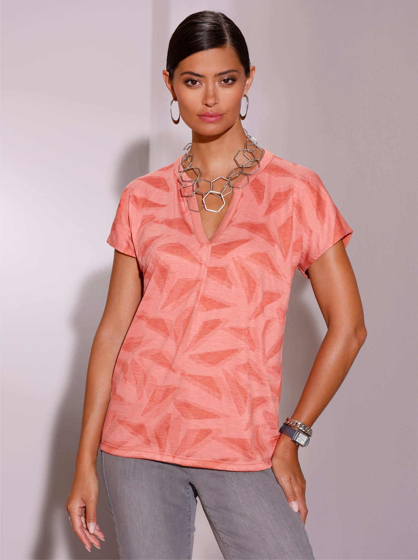 creation L Kurzarmshirt »Shirt« 1 Stk.