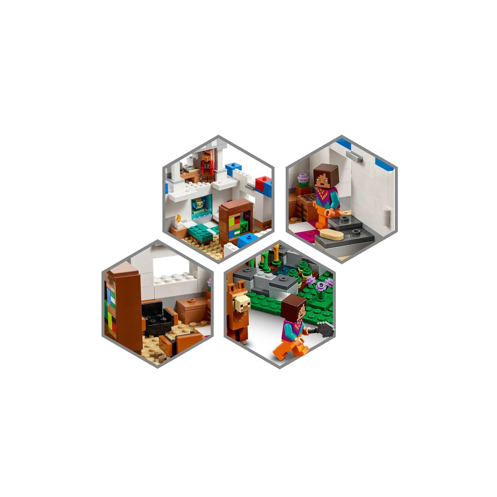 LEGO® Spielbausteine »Das Lamadorf 21188«, (1252 St.)