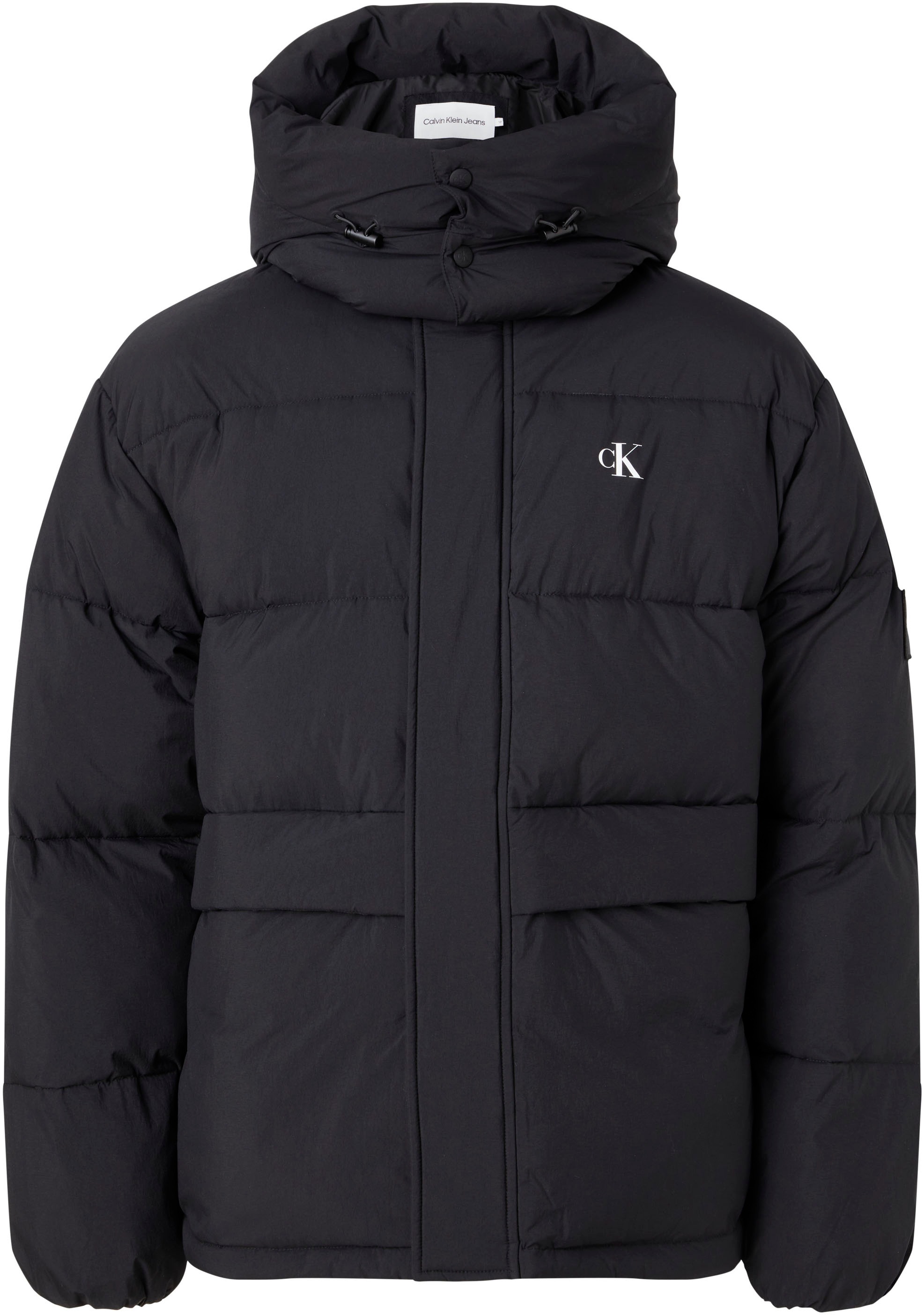 Calvin Klein Jeans Steppjacke »ESS NON DOWN RELAXED JACKET«, mit Kapuze