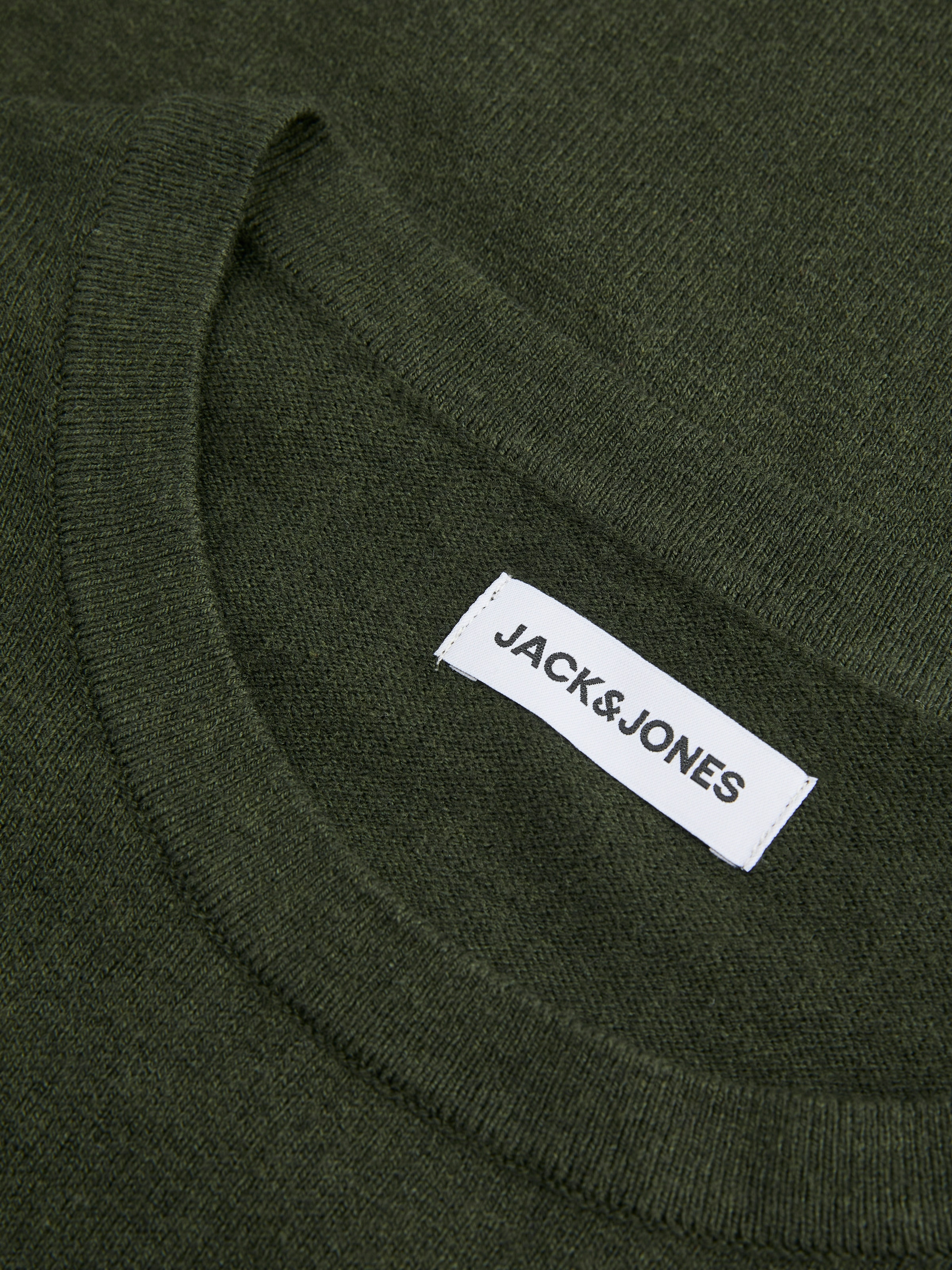 Jack & Jones Strickpullover »JJEEMIL KNIT CREW NECK NOOS«, mit Rundhalsausschnitt