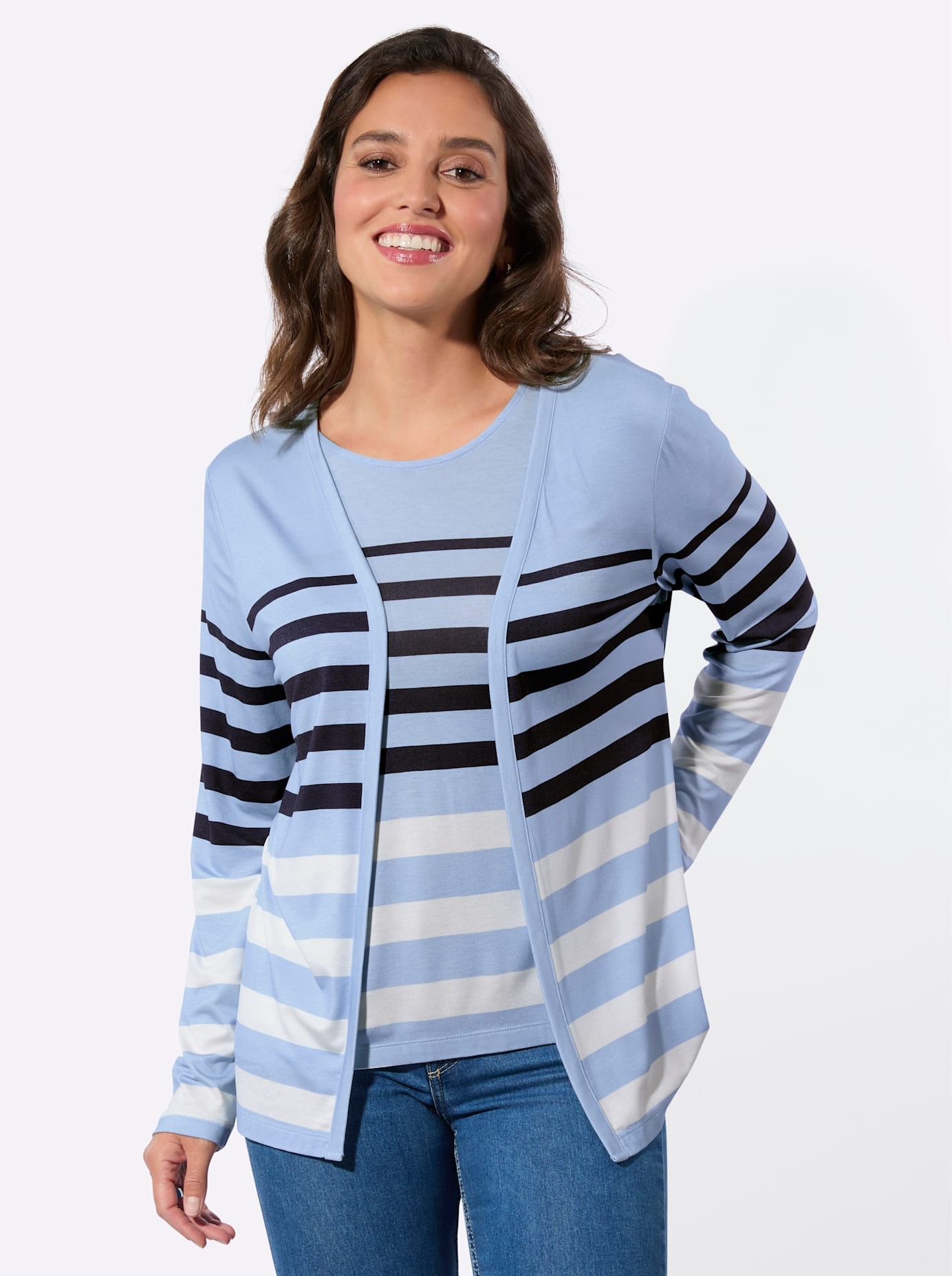 Casual Looks T-Shirt "Shirt-Twinset" 1 tlg.