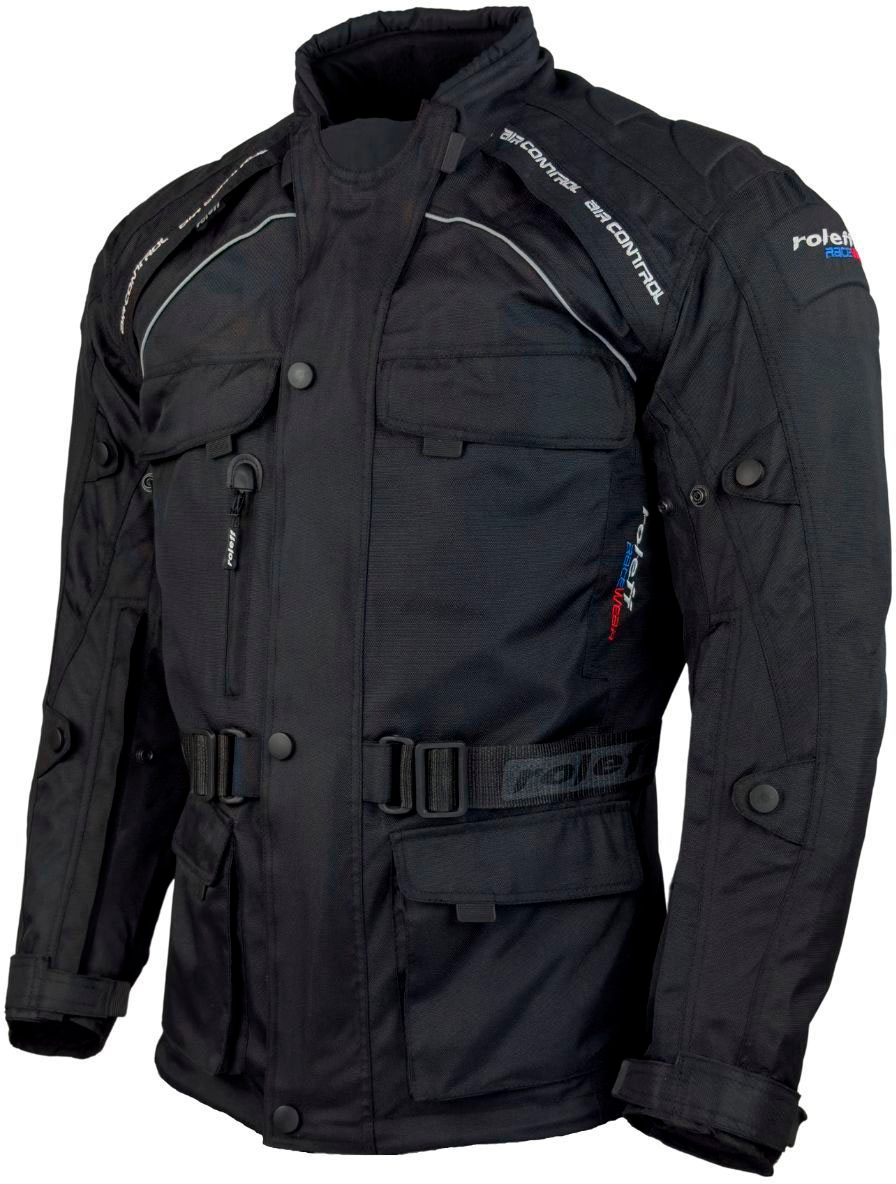 roleff Motorradjacke »Liverpool RO«, Unisex, Mit Sicherheitsstreifen, 4 Taschen