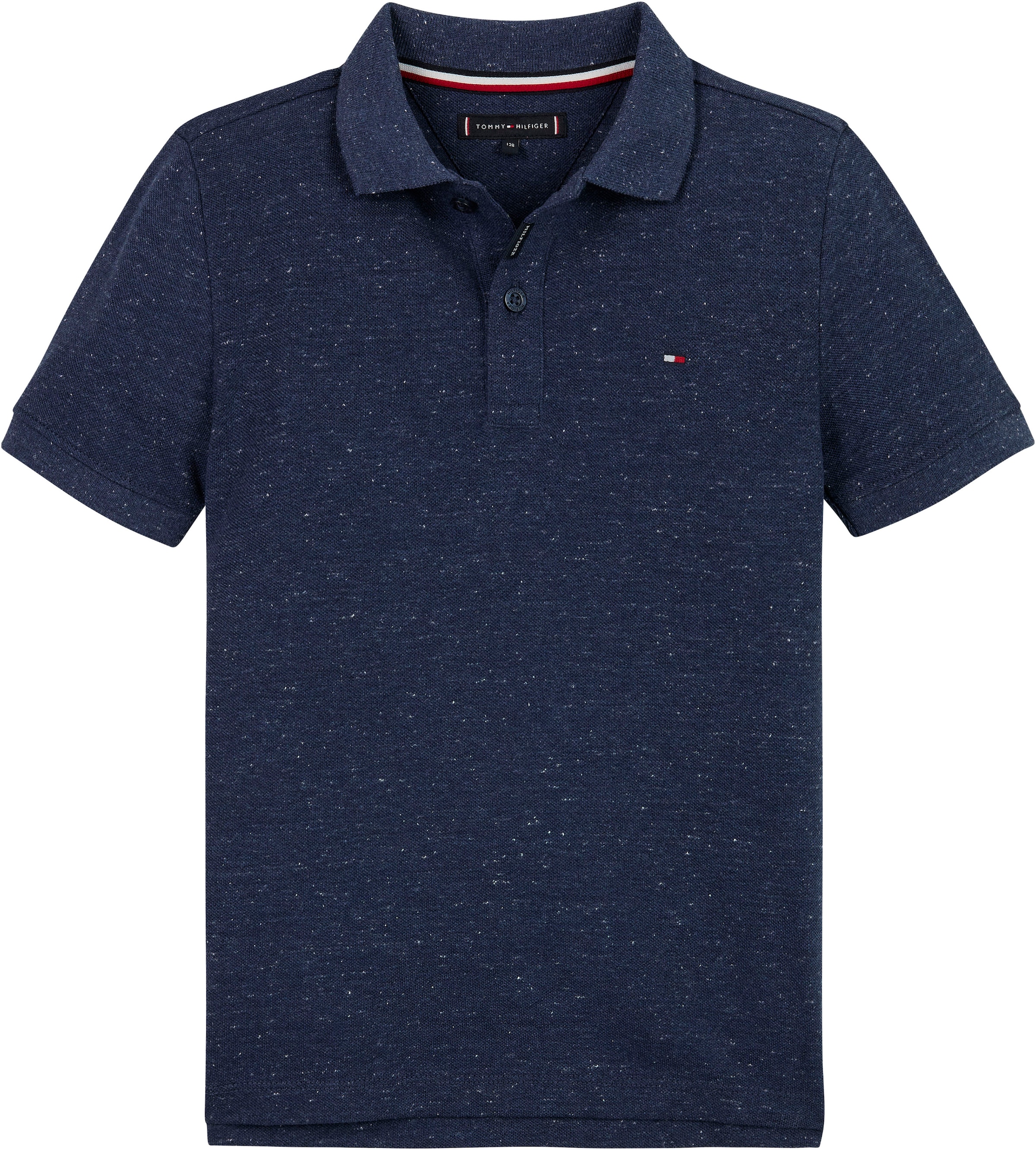 Poloshirt »MONOTYPE MELANGE REGULAR POLO SS«, Kinder bis 16 Jahre mit Logostickerei