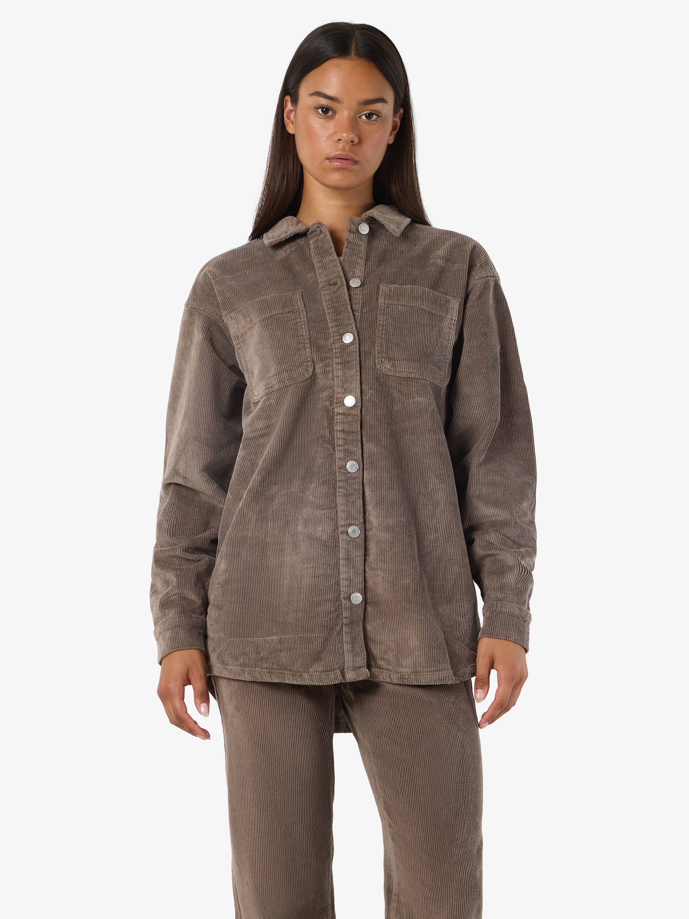 Noisy may Cordjacke »NMALVA L/S SHACKET COLORED CORDUROY NOOS«