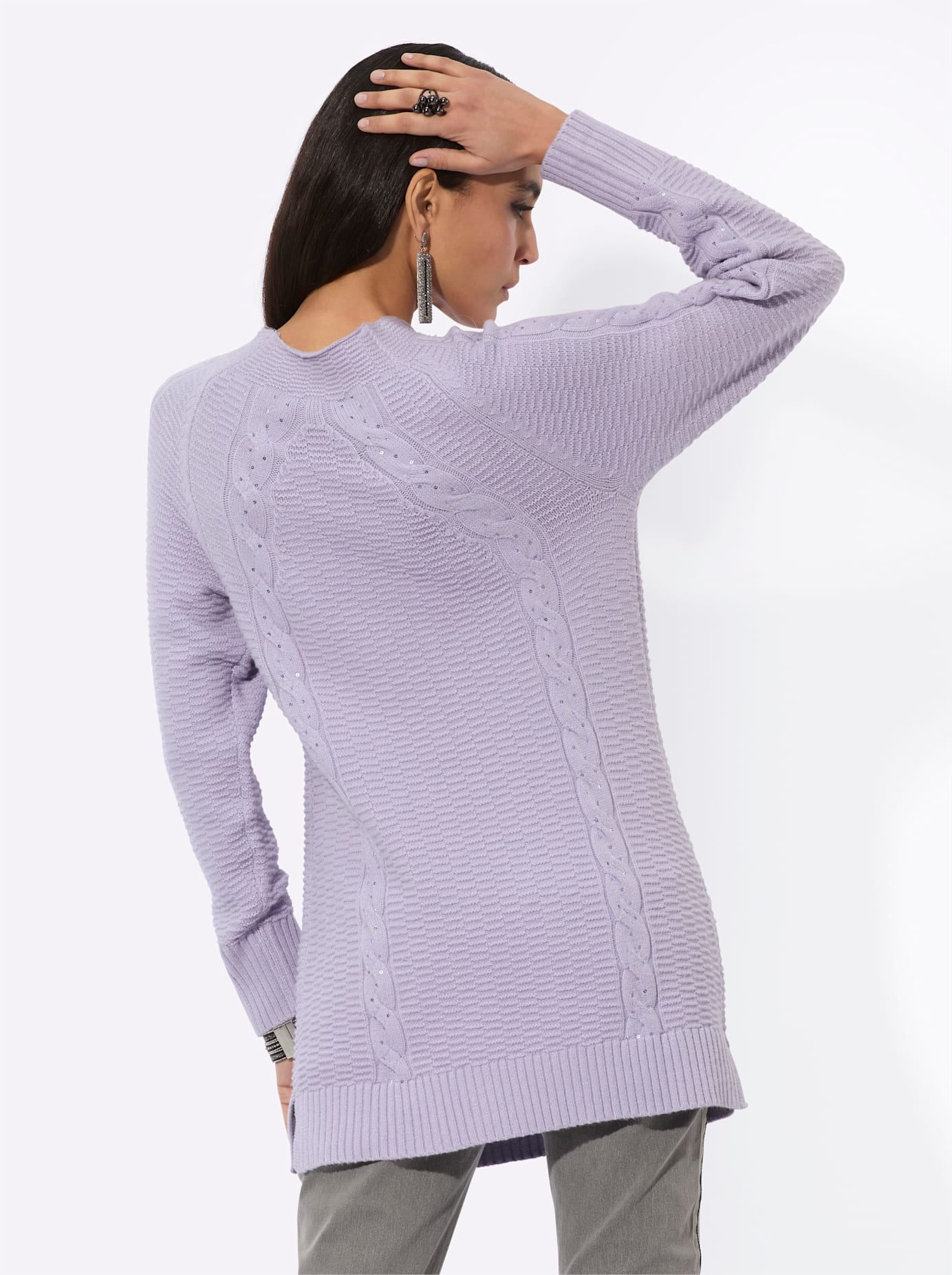creation L Rollkragenpullover »Longpullover«