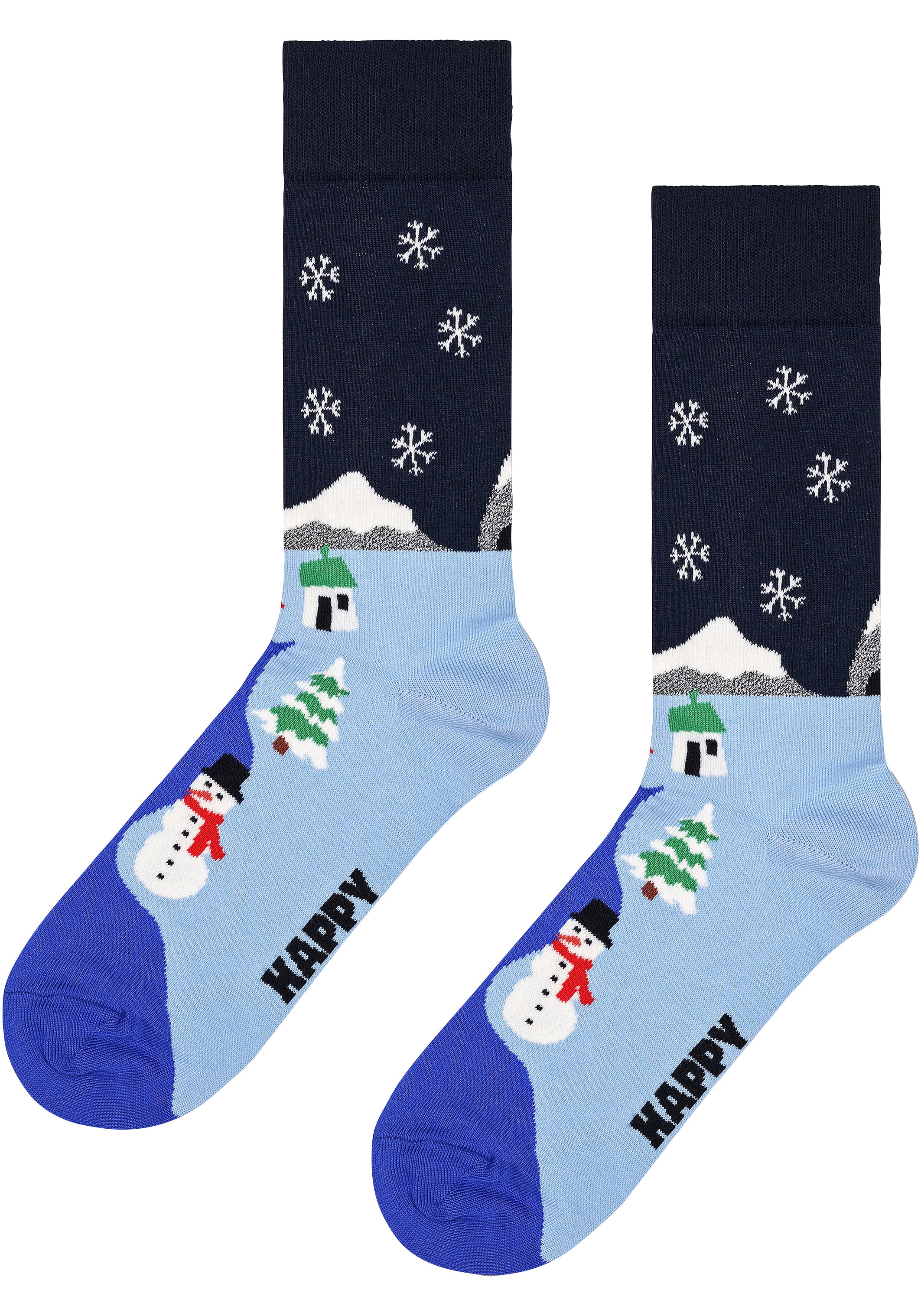 bei Socks (3 Happy Gift Schweiz kaufen Snowman Paar), Socken, online Jelmoli-Versand Box
