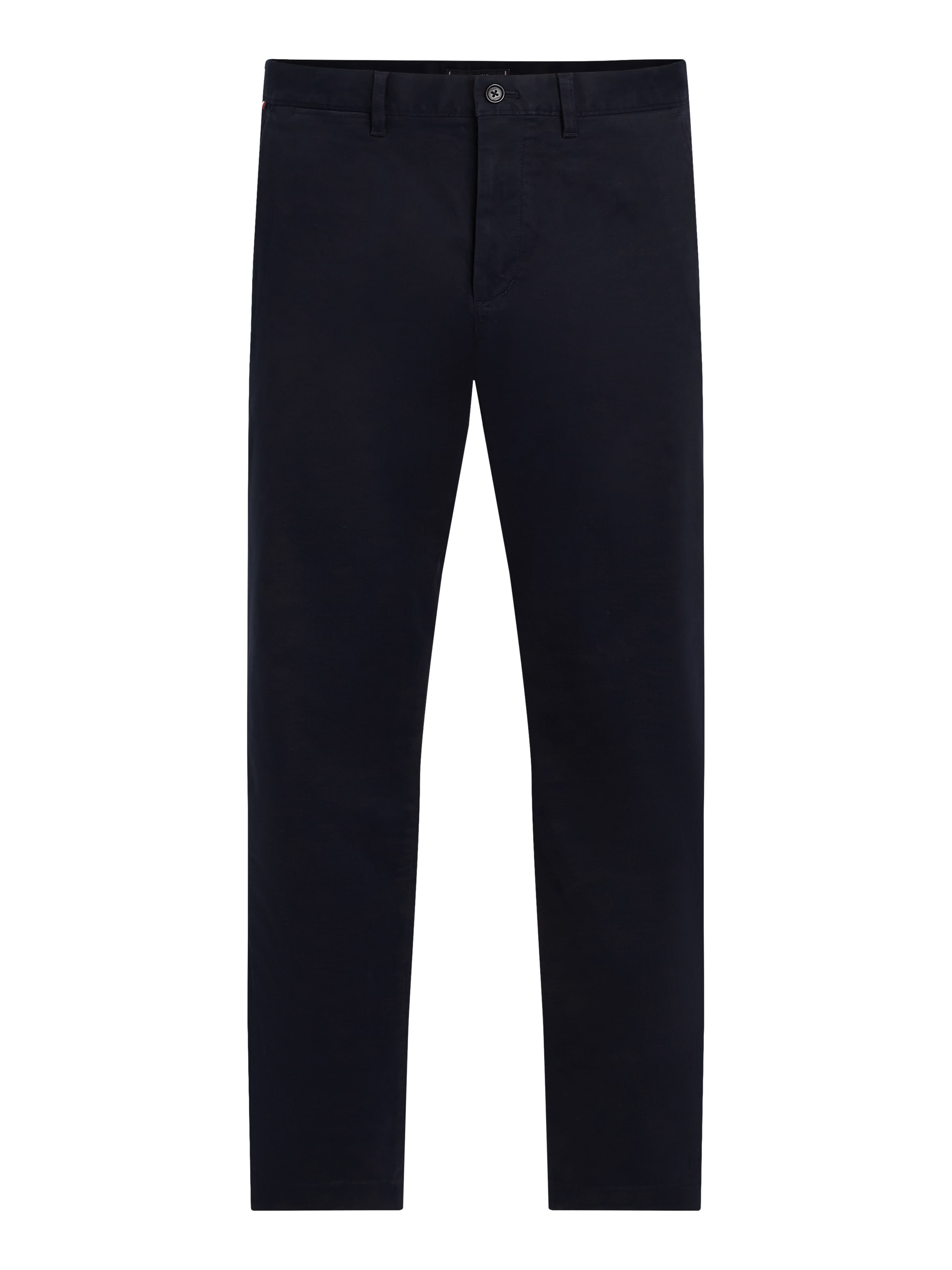 Tommy Hilfiger Chinohose »DENTON CHINO SATIN«, mit Gesässtaschen mit Knopf, Logostickerei