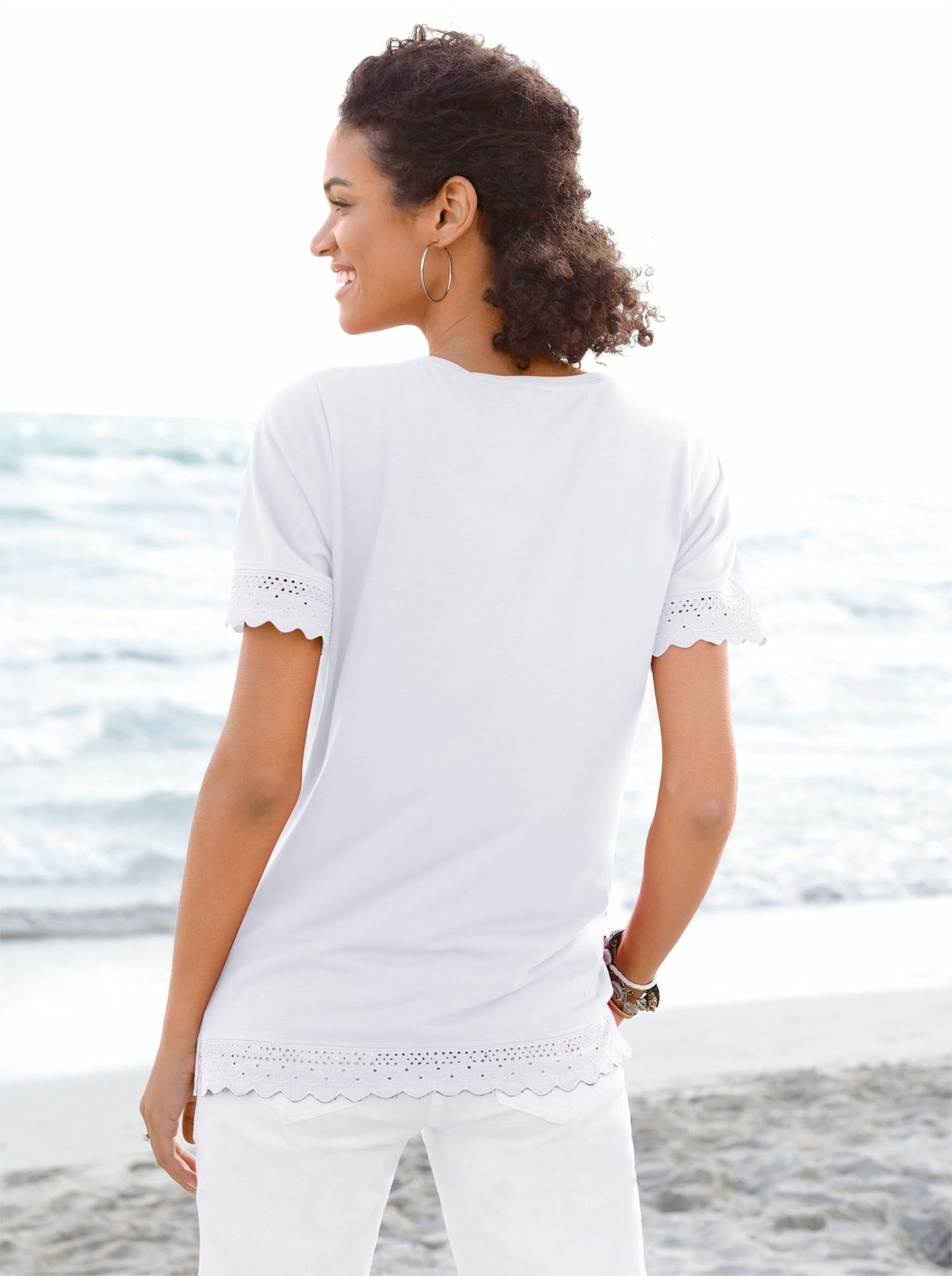 Classic Basics Spitzenshirt »Shirt«, (1 tlg.)