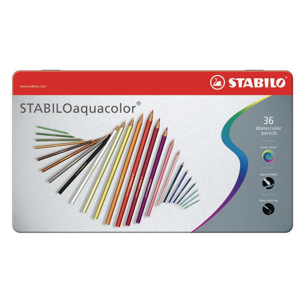 STABILO Buntstift »Aquacolor 36 Stü«