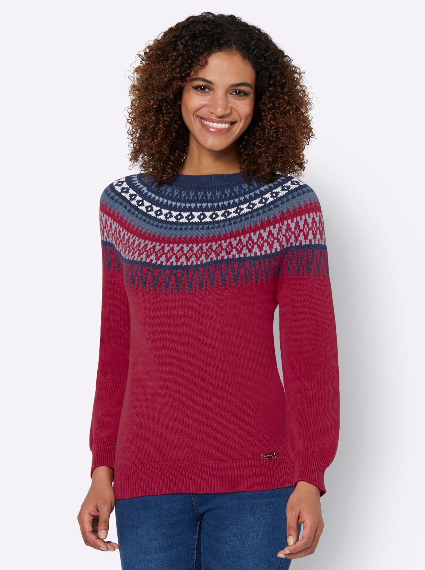 Casual Looks Norwegerpullover »Pullover«