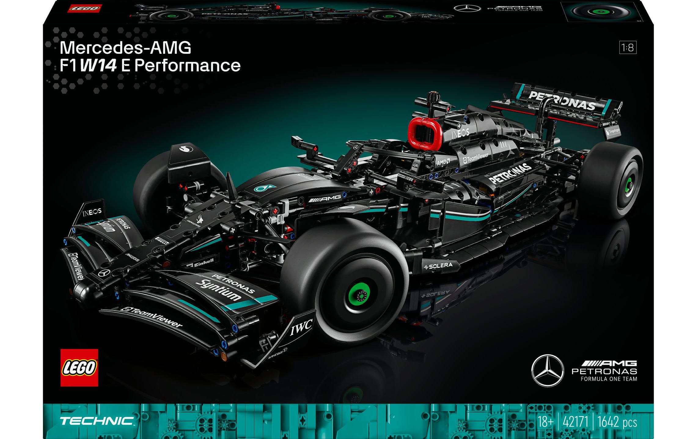 Spielbausteine »Technic Mercedes-AMG F1 W14 E Performance 42171«, (1642 St.)