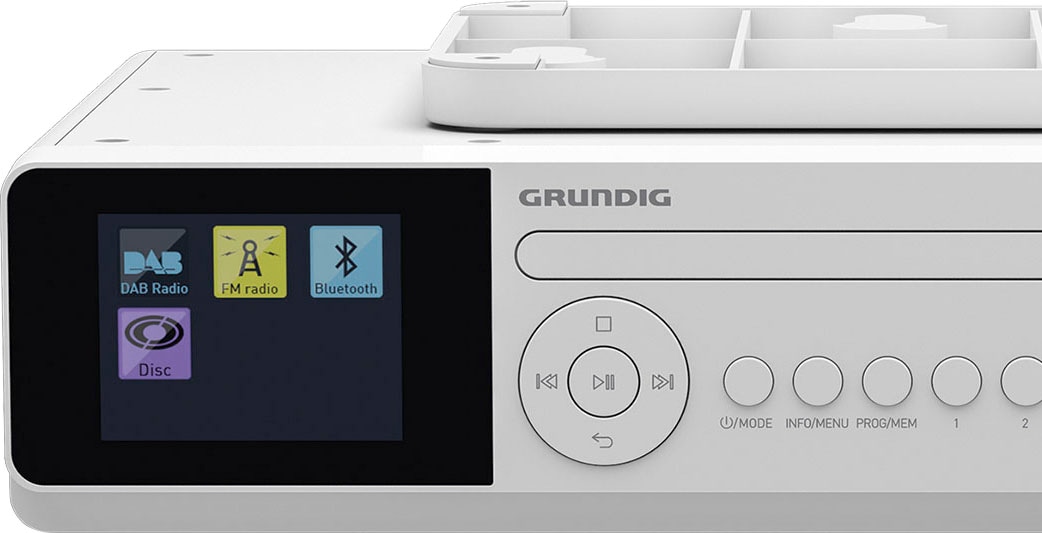 ❤ Grundig Küchen-Radio »DKR 2000 BT DAB+ CD«, (Bluetooth Digitalradio (DAB +)-FM-Tuner-FM-Tuner mit RDS 6 W) ordern im Jelmoli-Online Shop