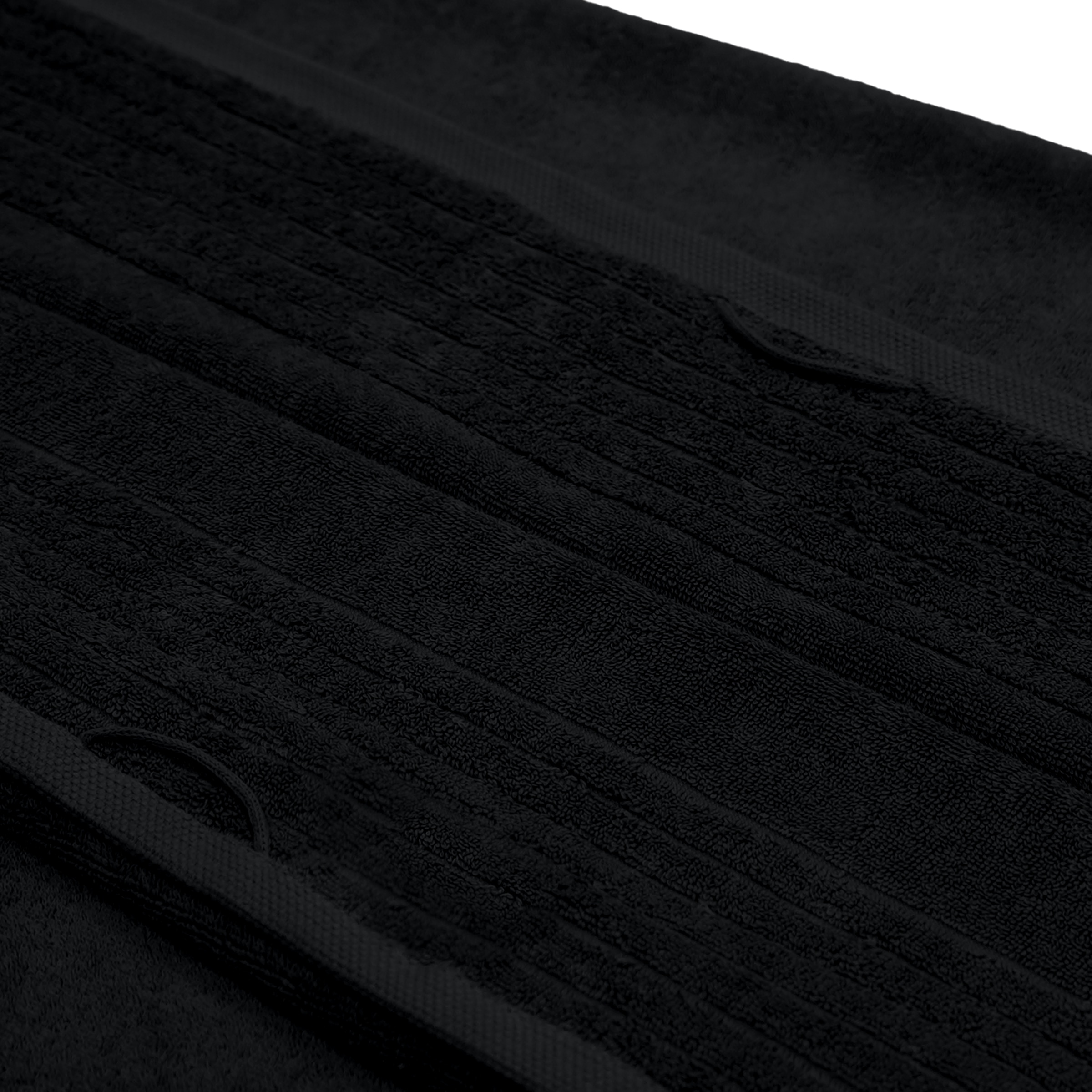 my home Duschtücher »Sanremo Premium, Premium Handtücher, 600 gr/m², 70x140cm«, (Set, 4 St., 2x 70x140cm), mit Bordüre, einfarbig, flauschig und weich, dicke Qualität