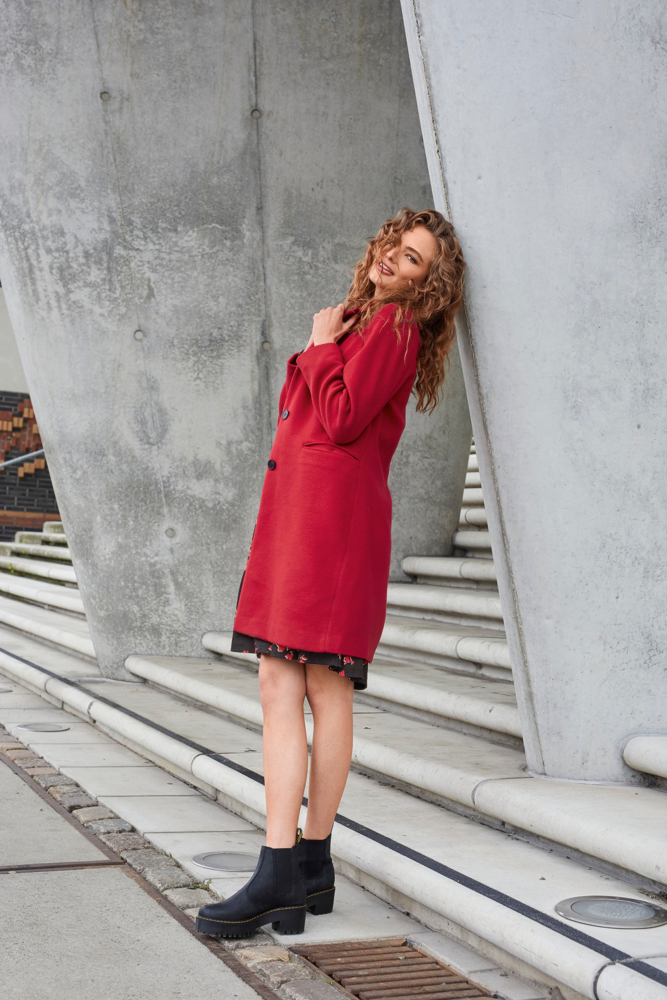 Strickjacke, bestellen online Jelmoli-Versand bei Oversize im Aniston CASUAL Look Schweiz