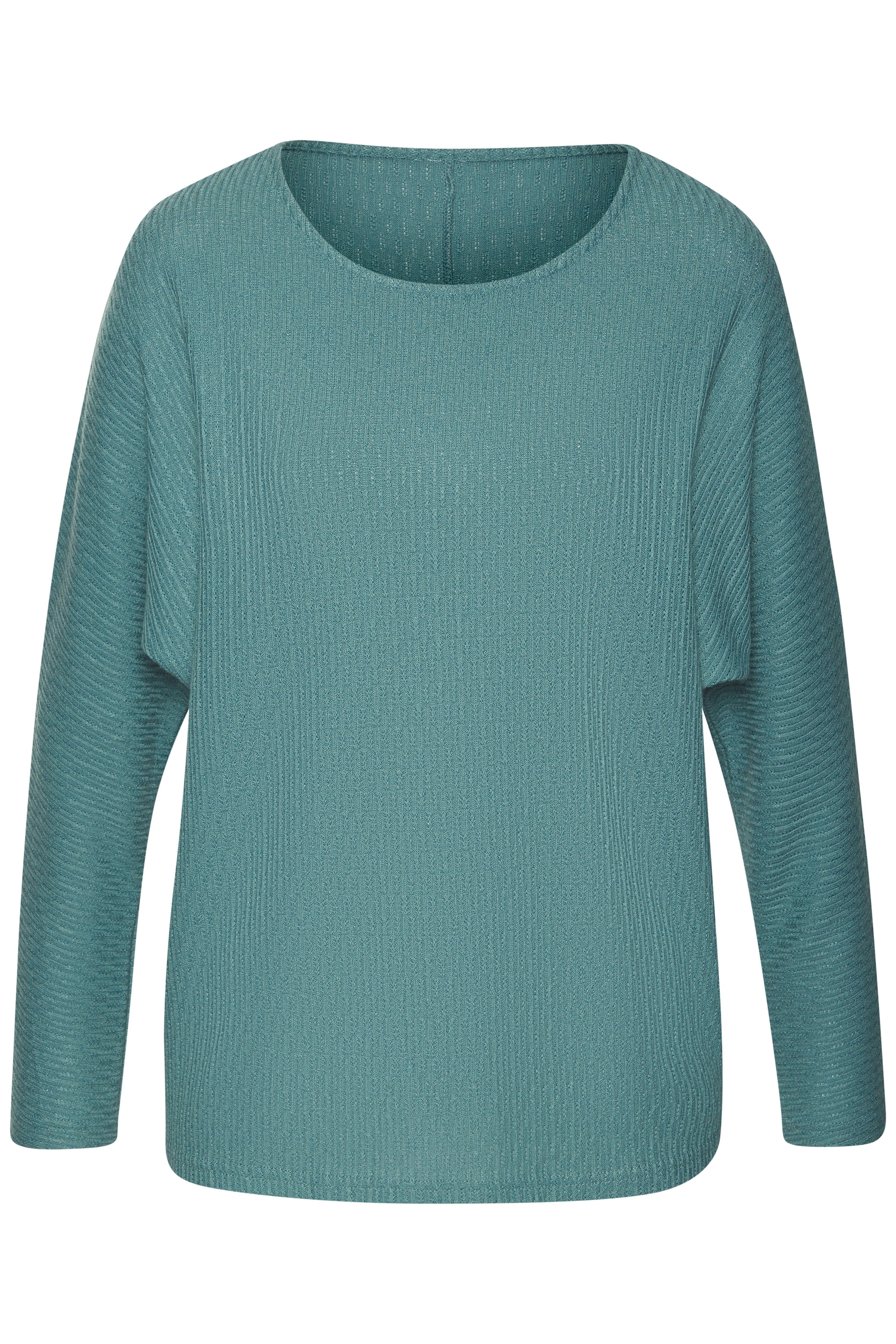 Vivance Langarmshirt »in modischer Struktur-Optik«, aus pflegeleichter Strickqualität mit Viskose