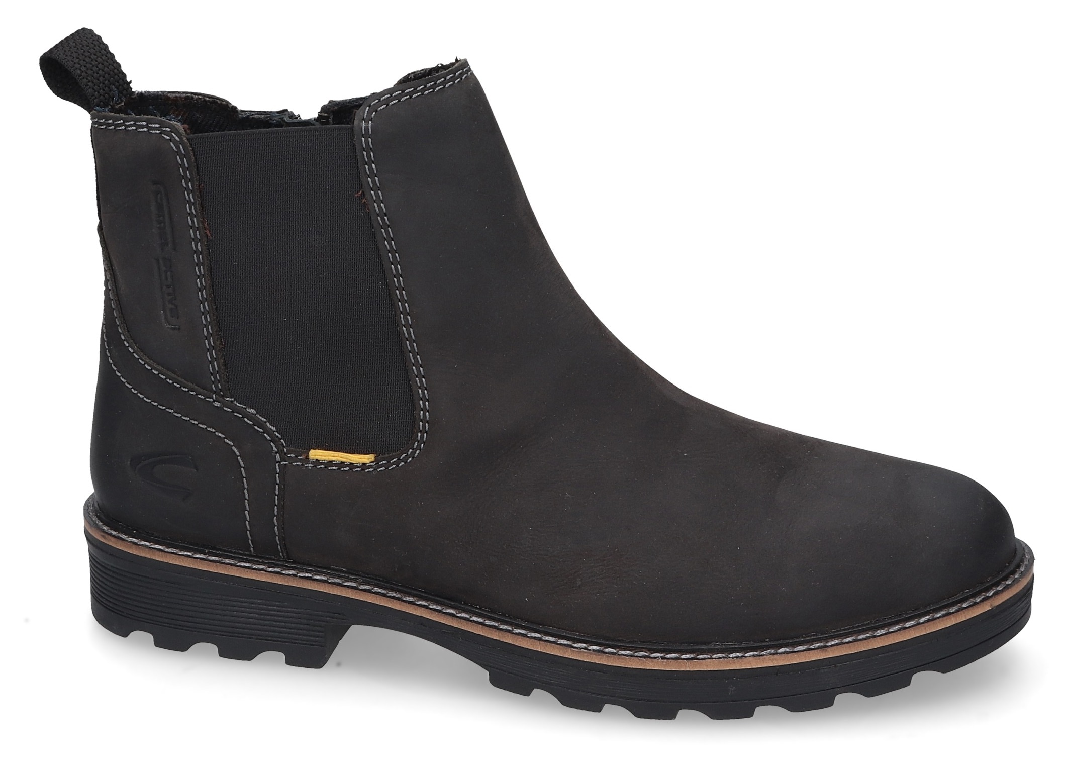 camel active Chelseaboots, Boots, Stiefelette mit Wechselfussbett