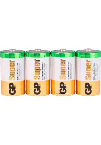 GP Batteries Batterie »Super Alkaline D«, LR20, 1,5 V, (Set, 4 St.) kaufen