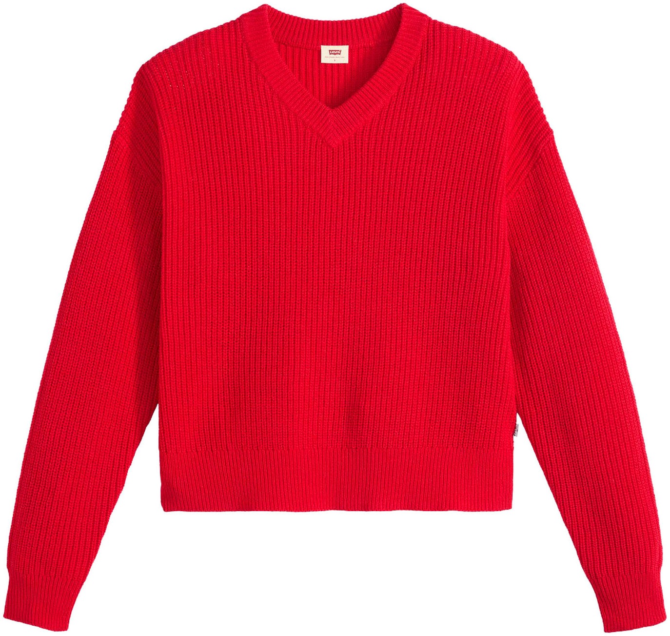 Levi's® Strickpullover »REESE VNECK SWEAT«, mit V-Ausschnitt