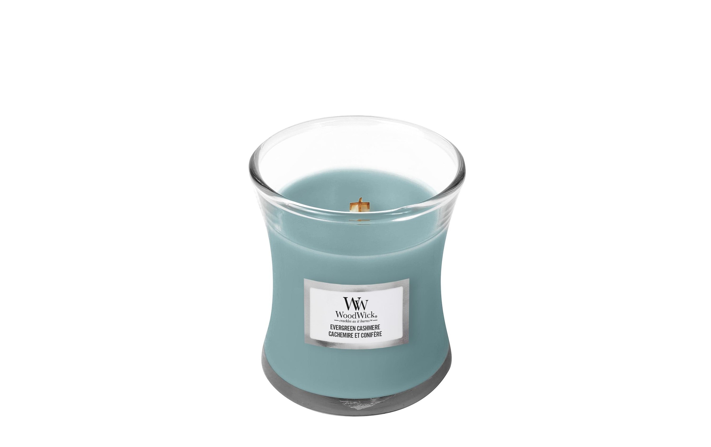 Woodwick Duftkerze »Evergreen Cashmere Mini Jar«