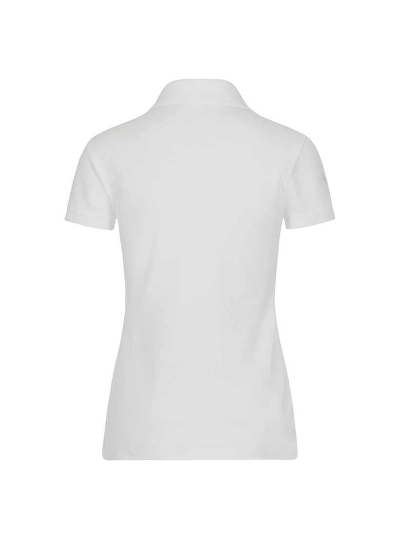 Trigema Poloshirt »TRIGEMA Poloshirt mit Kristallsteinen«