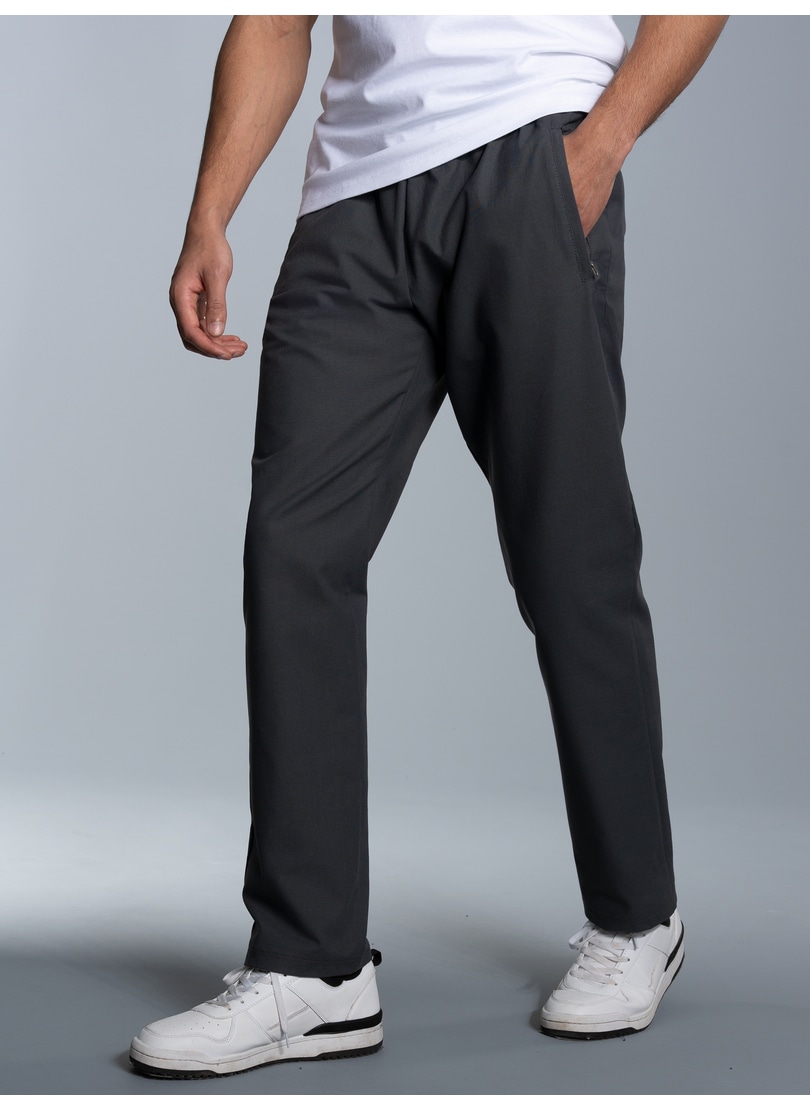 Trigema Jerseyhose "TRIGEMA Freizeithose aus 100% Baumwolle"