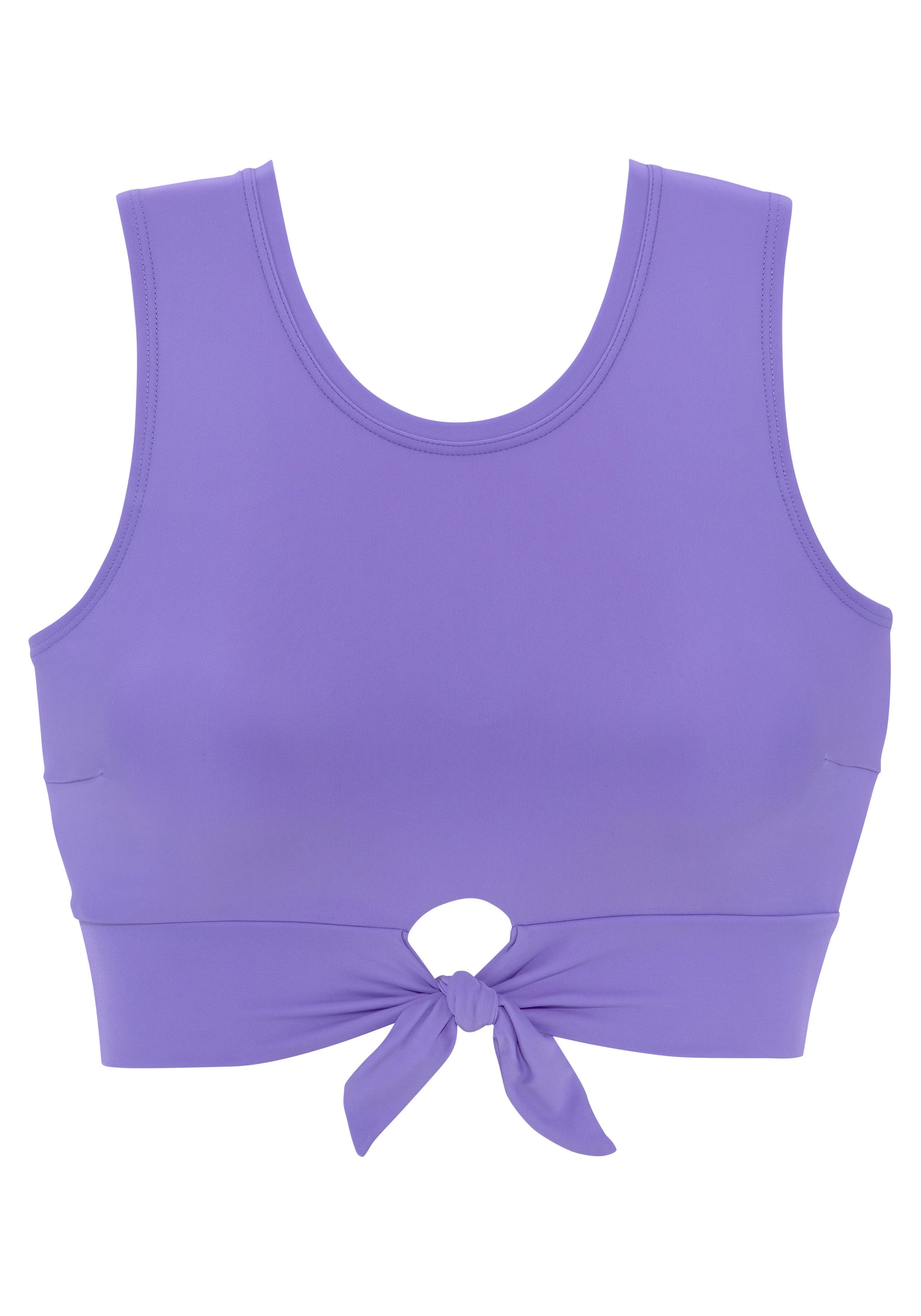 Venice Beach Crop-Bikini-Top »Planet«, mit Zierknoten