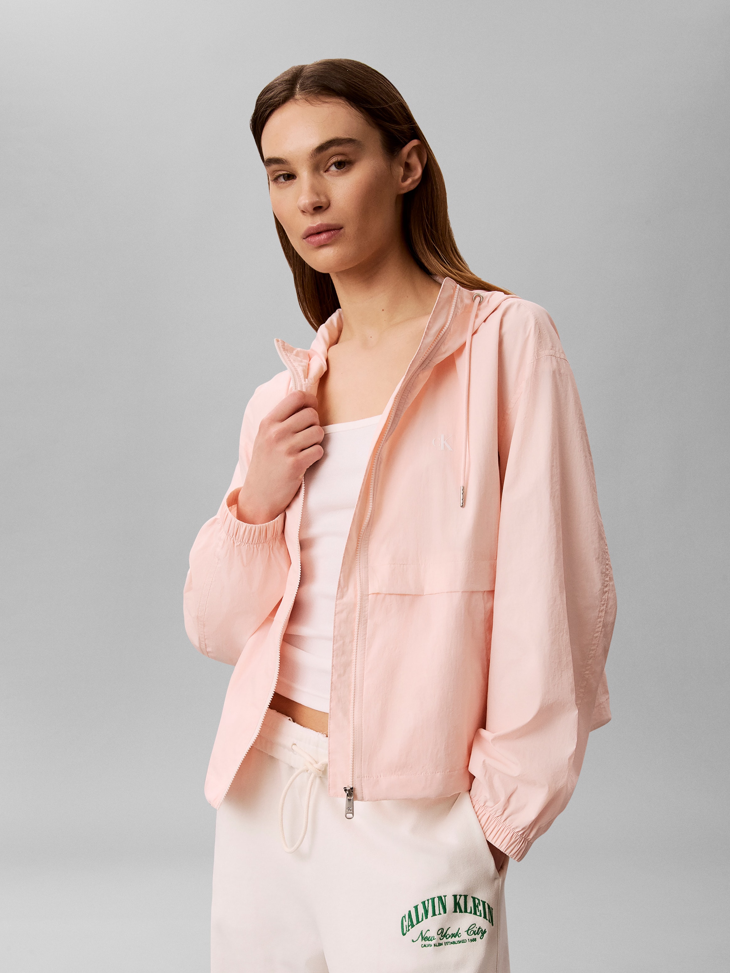 Calvin Klein Jeans Windbreaker mit Kapuze Regular fit mit Kapuze