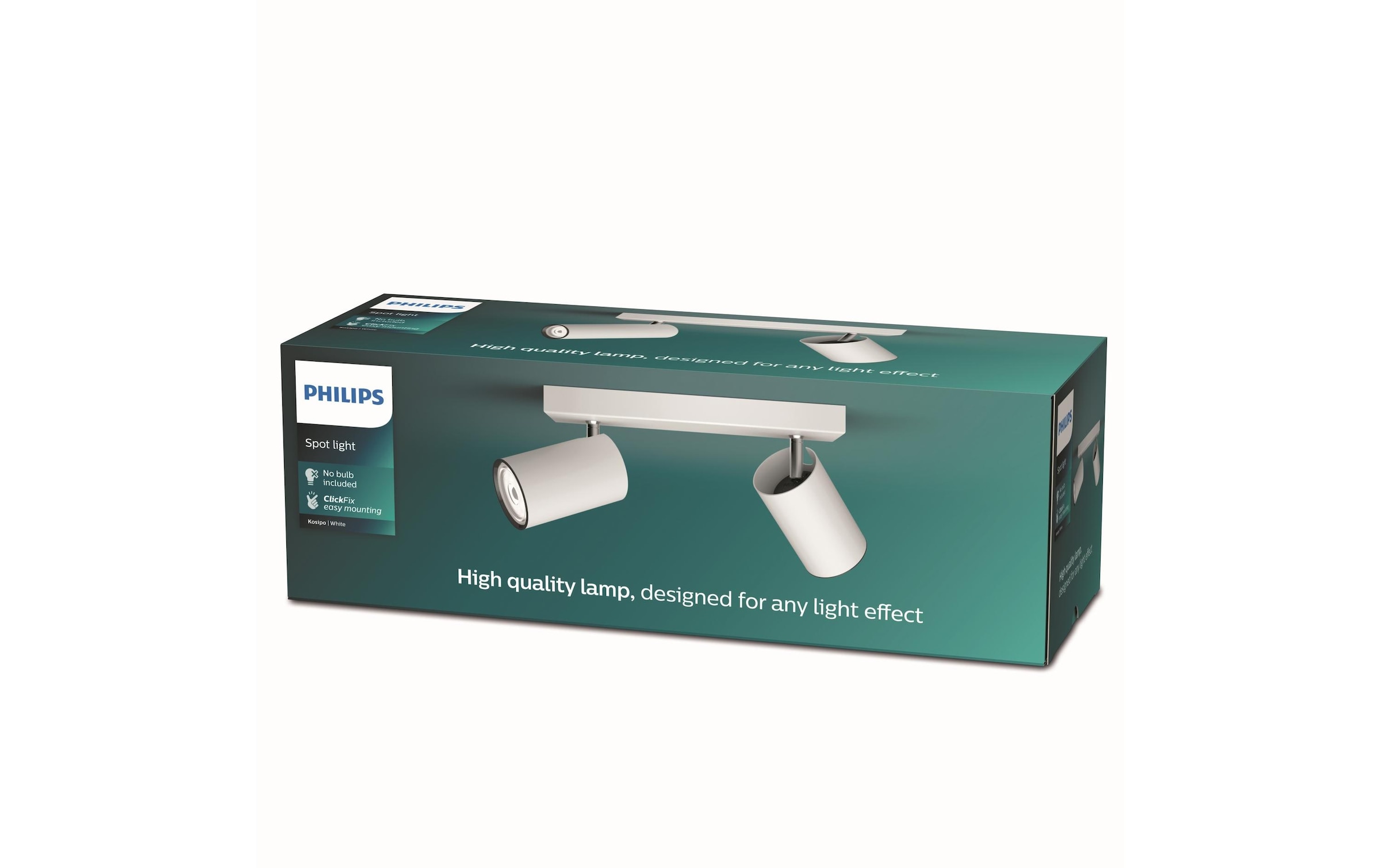 Philips Deckenspot »MyLiving Kosipo,«, 2 flammig, Leuchtmittel GU10 | LED wechselbar