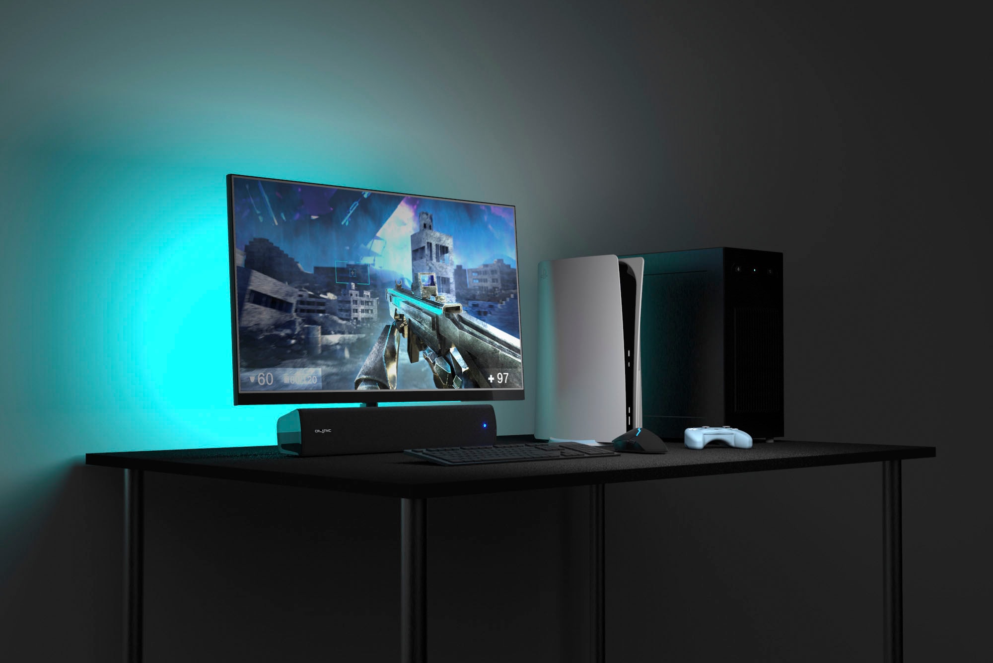 Creative Soundbar »Stage Air V2«, Bluetooth, USB