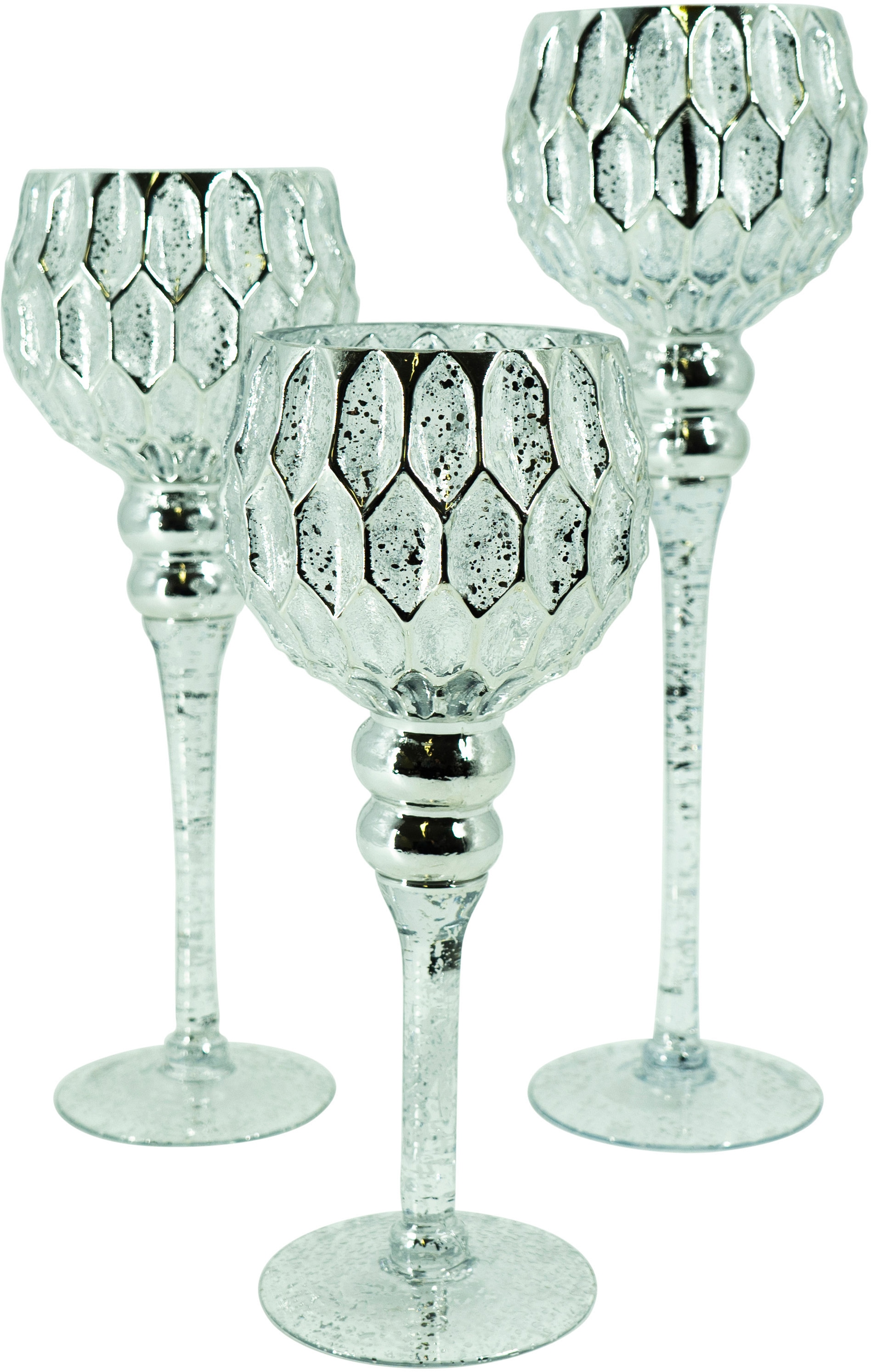 Glas »Cordoba, Online | LIVING Weihnachtsdeko«, NOOR Kerzenhalter 3 Jelmoli-Versand (Set, St.), aus Shop
