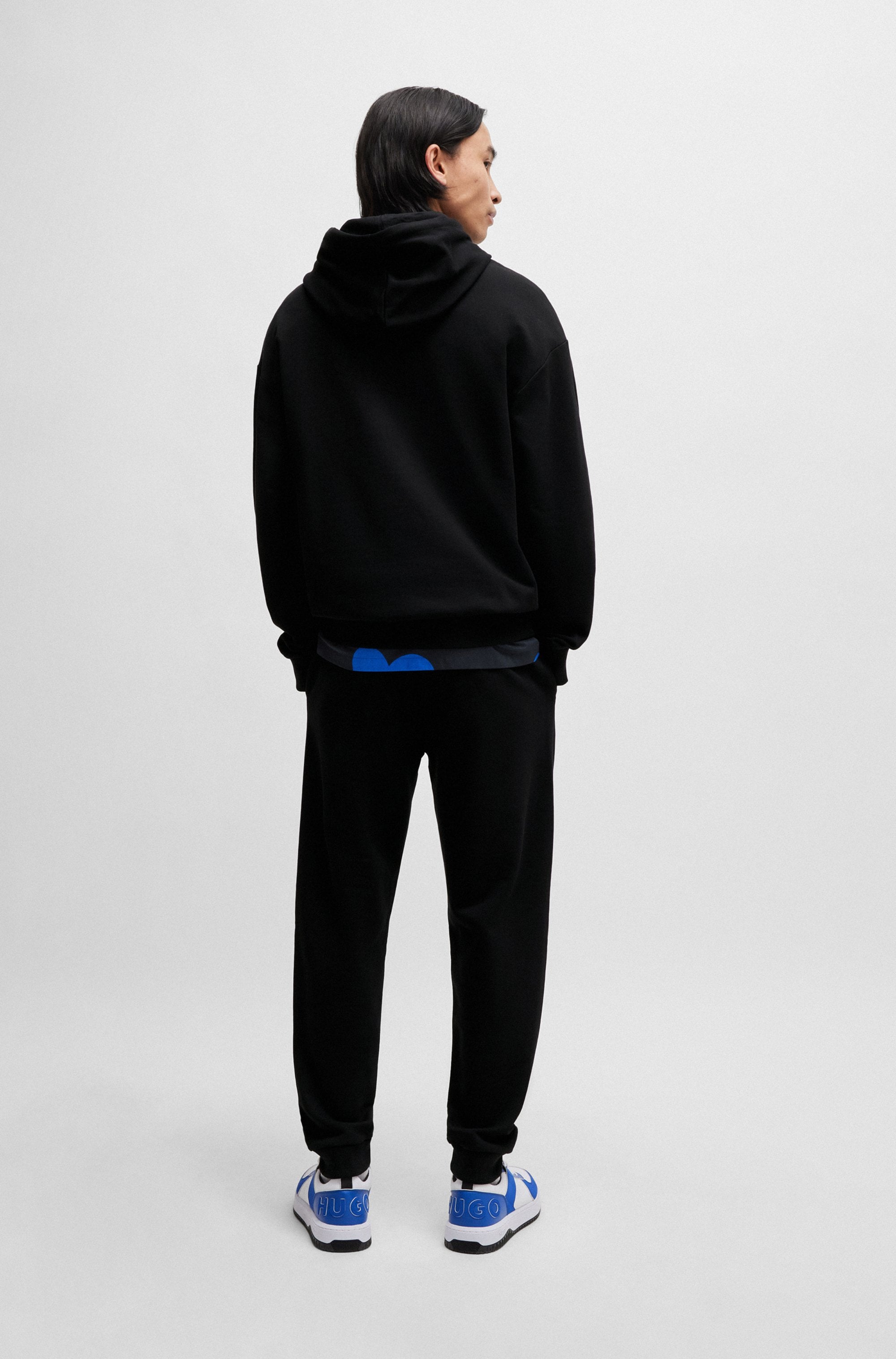 HUGO Blue Kapuzensweatshirt »Tracksuit NalonsoNap«, mit Kängurutasche