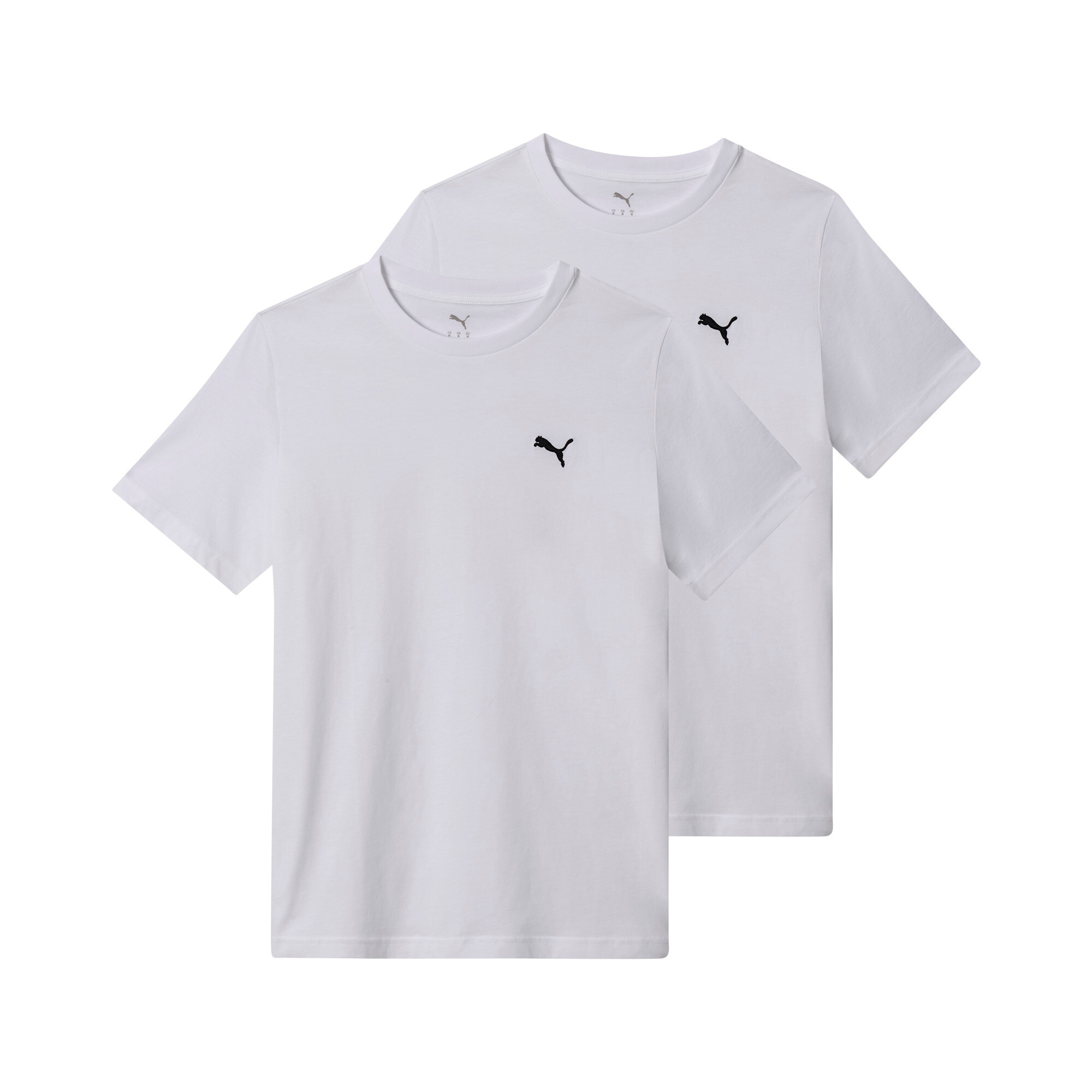 PUMA T-Shirt »ESS LOGO TEE MULTIPACK M«, Doppelpack, 2 Stück