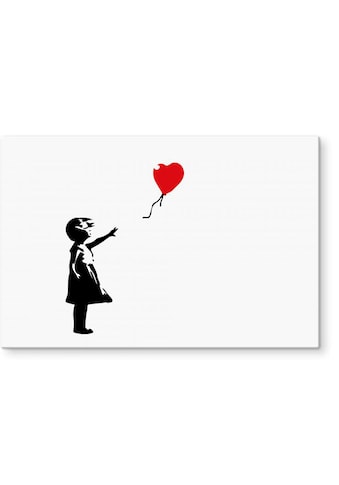 Wall-Art Küchenrückwand »Banksy Girl with the red ballon«, (1 tlg.) kaufen