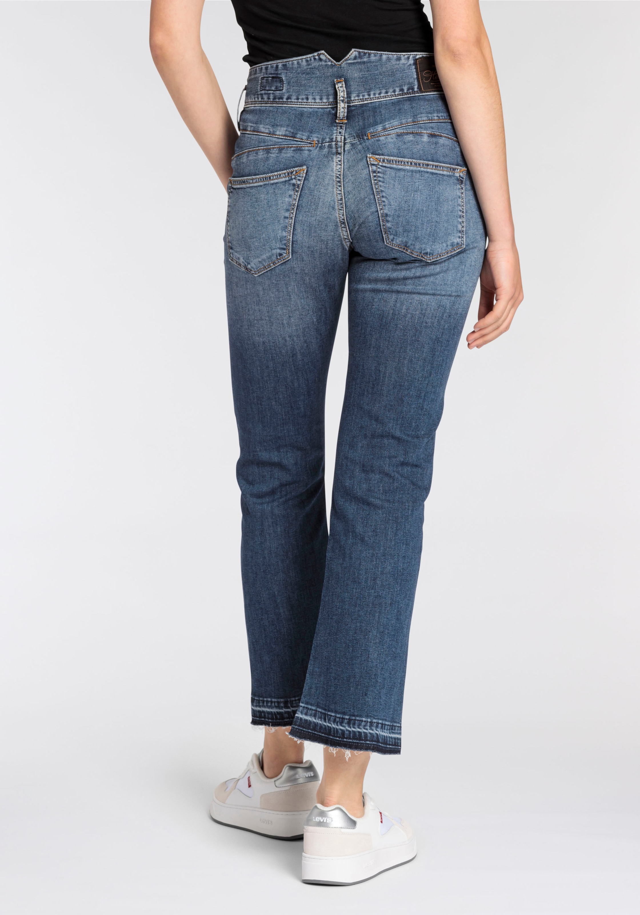 Herrlicher Bootcut-Jeans »Pearl Boot Cropped Light«