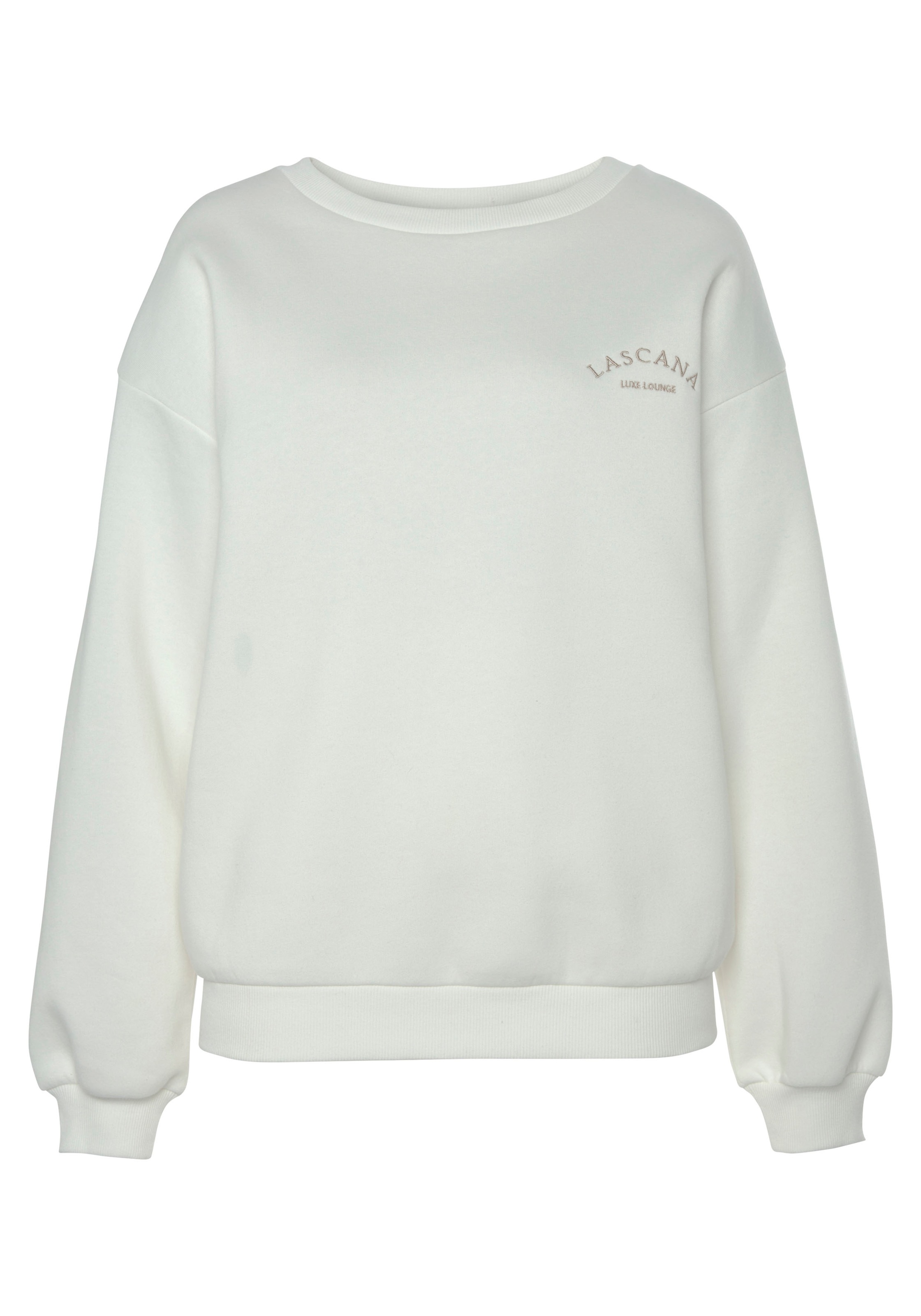 LASCANA Sweatshirt, mit weiten Ärmeln, Loungewear