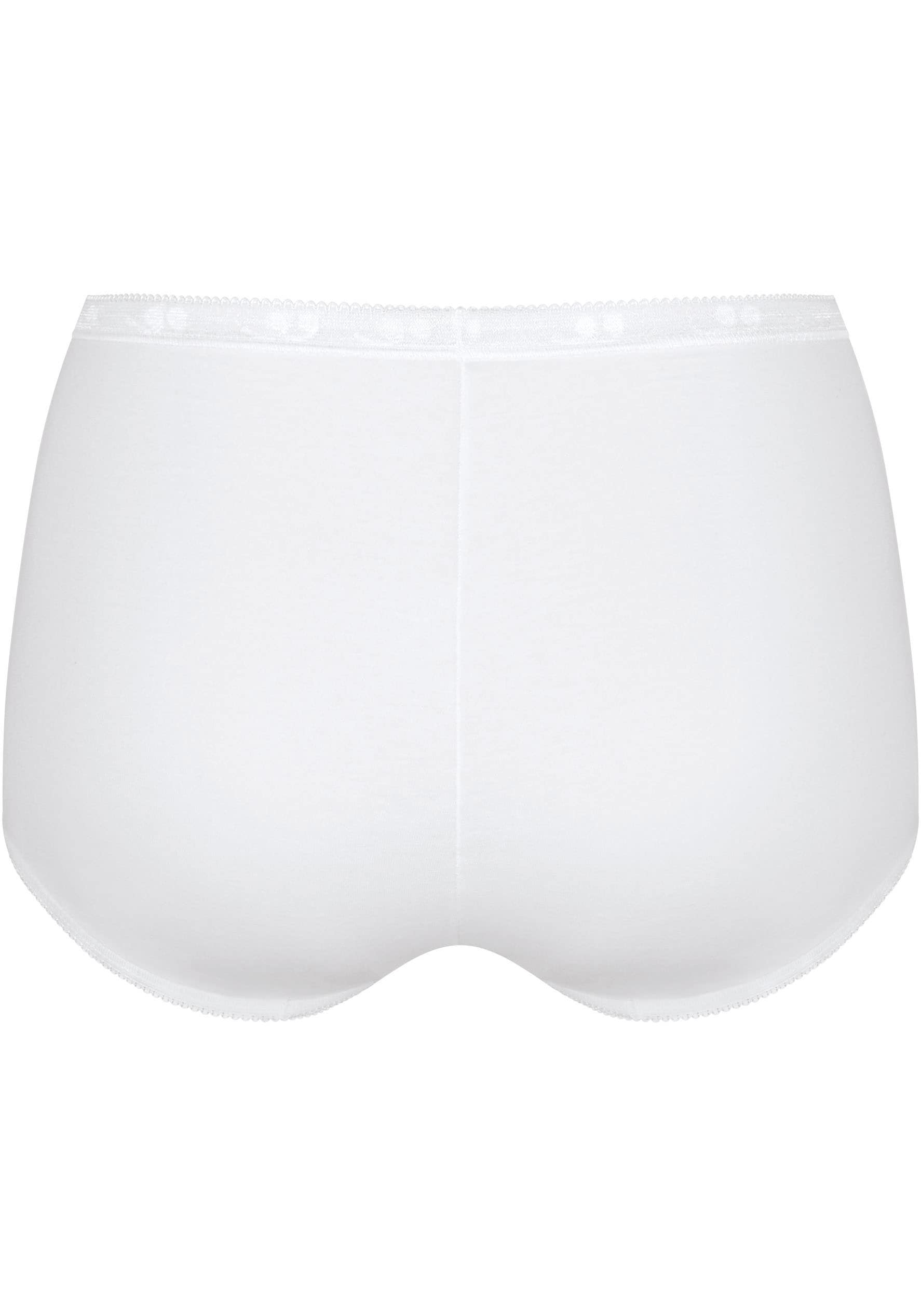 sloggi Slip »Basic+ Maxi 2P«, (2er Pack), perfekter Sitz