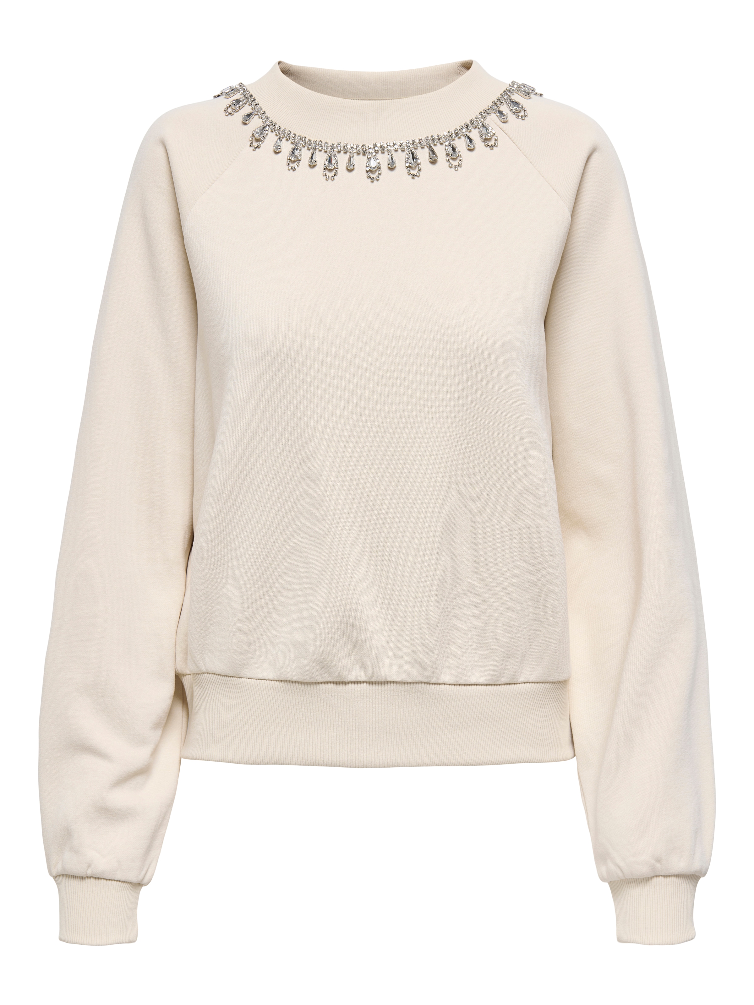 ONLY Sweatshirt »ONLJETT L/S O-NECK EMB. BOX SWT«