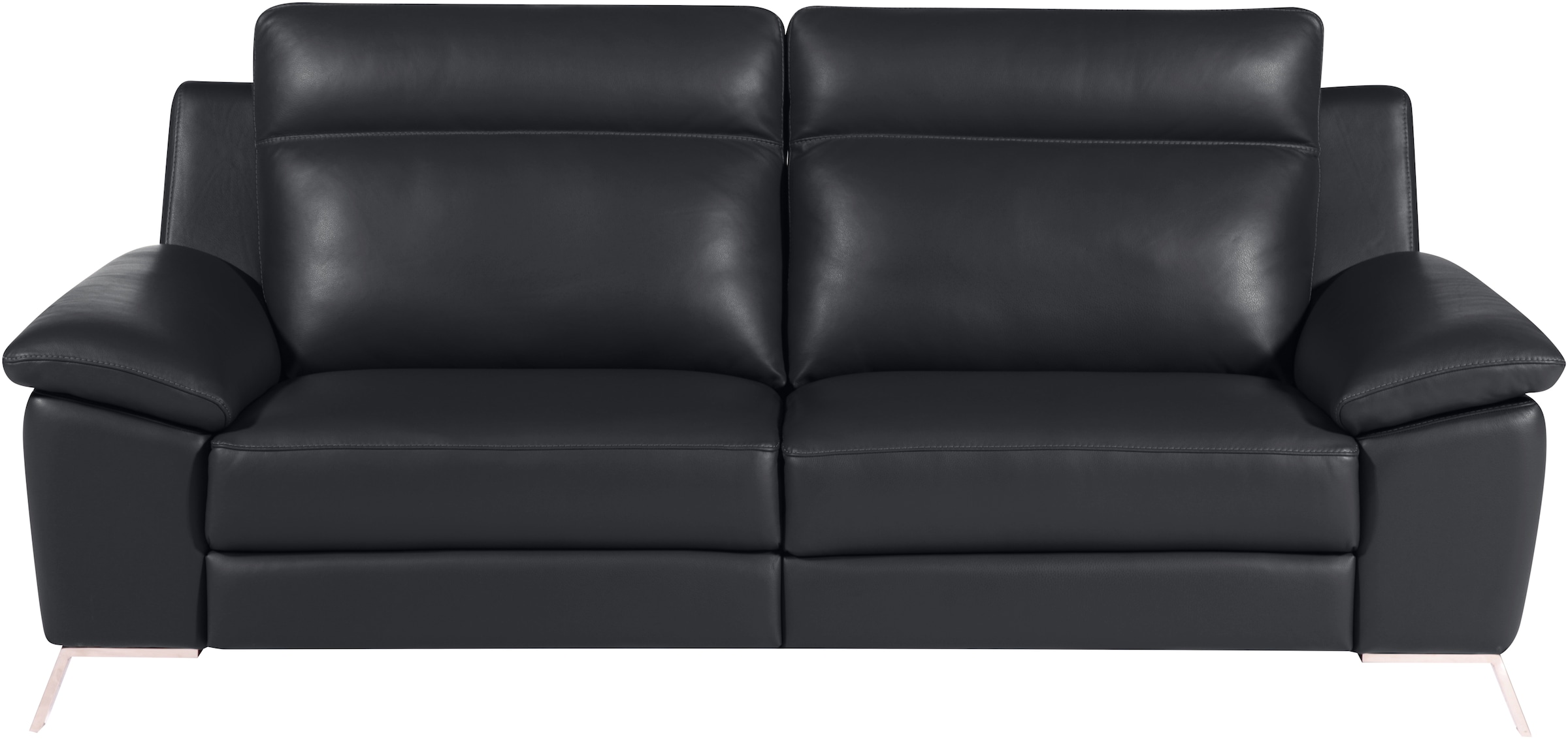 CALIA ITALIA 2-Sitzer »Roby italienisches Designsofa mit exzellentem Sitzkomfort«, mit erstklassigem Lederbezug
