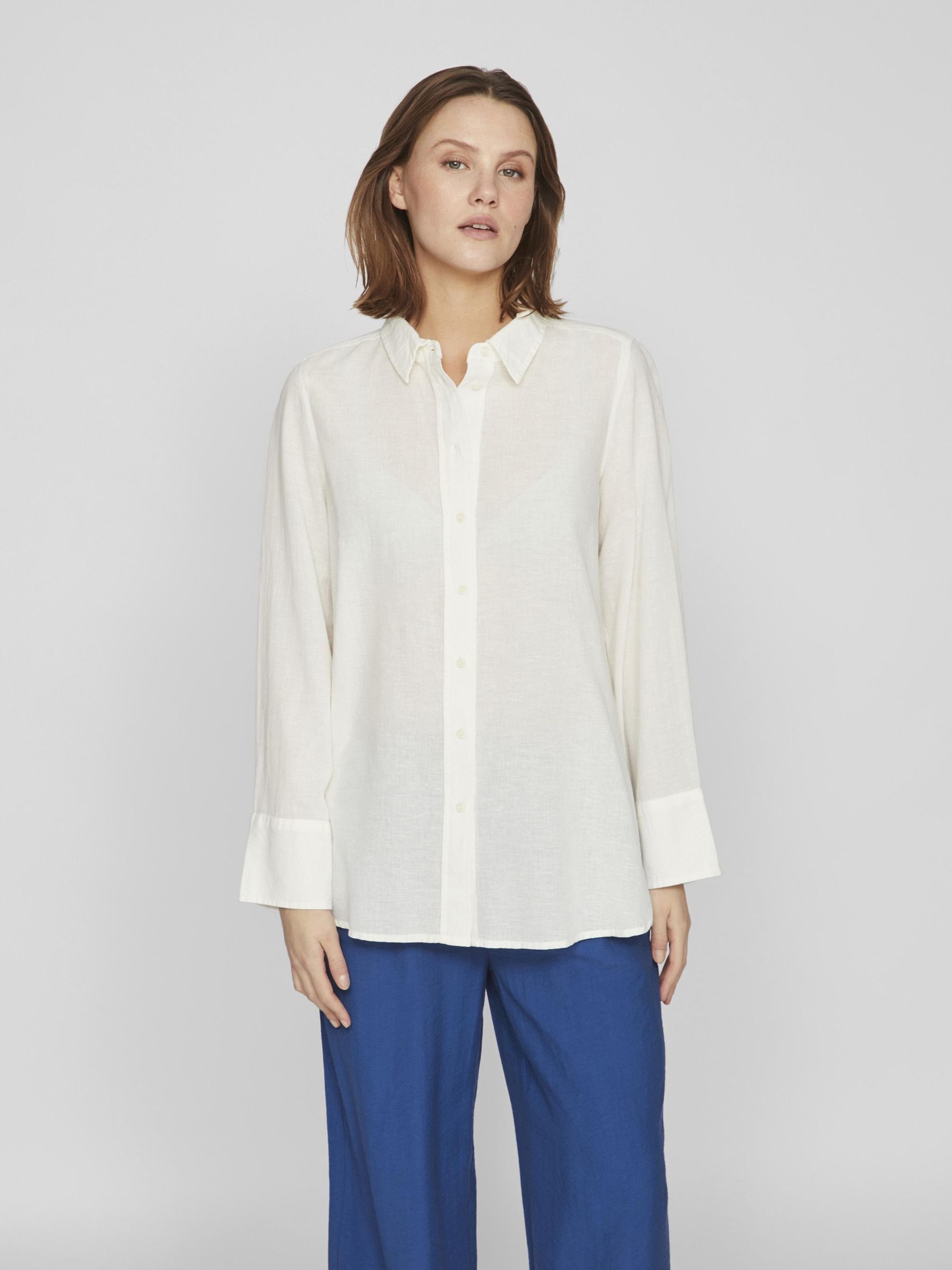 Vila Hemdbluse »VILINAJA BUTTON L/S SHIRT - NOOS«