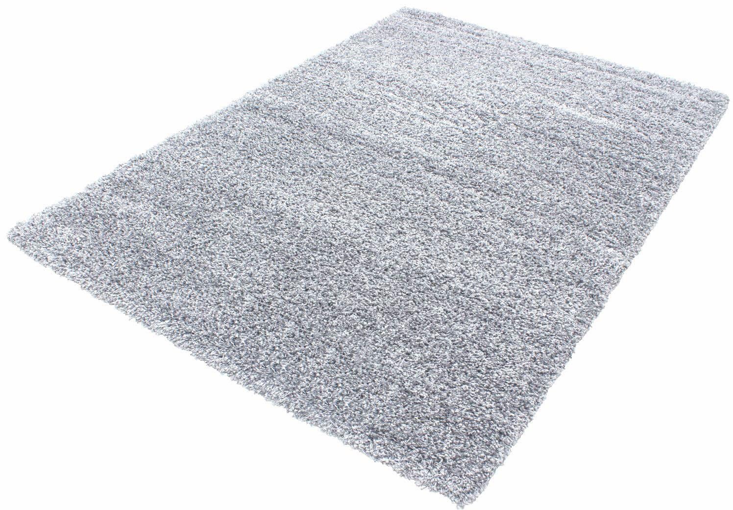 Ayyildiz Teppiche Hochflor-Teppich »Life Shaggy 1500«, rechteckig, Langflor, uni, grosse Farbauswahl, robust, auch als Läufer und in rund