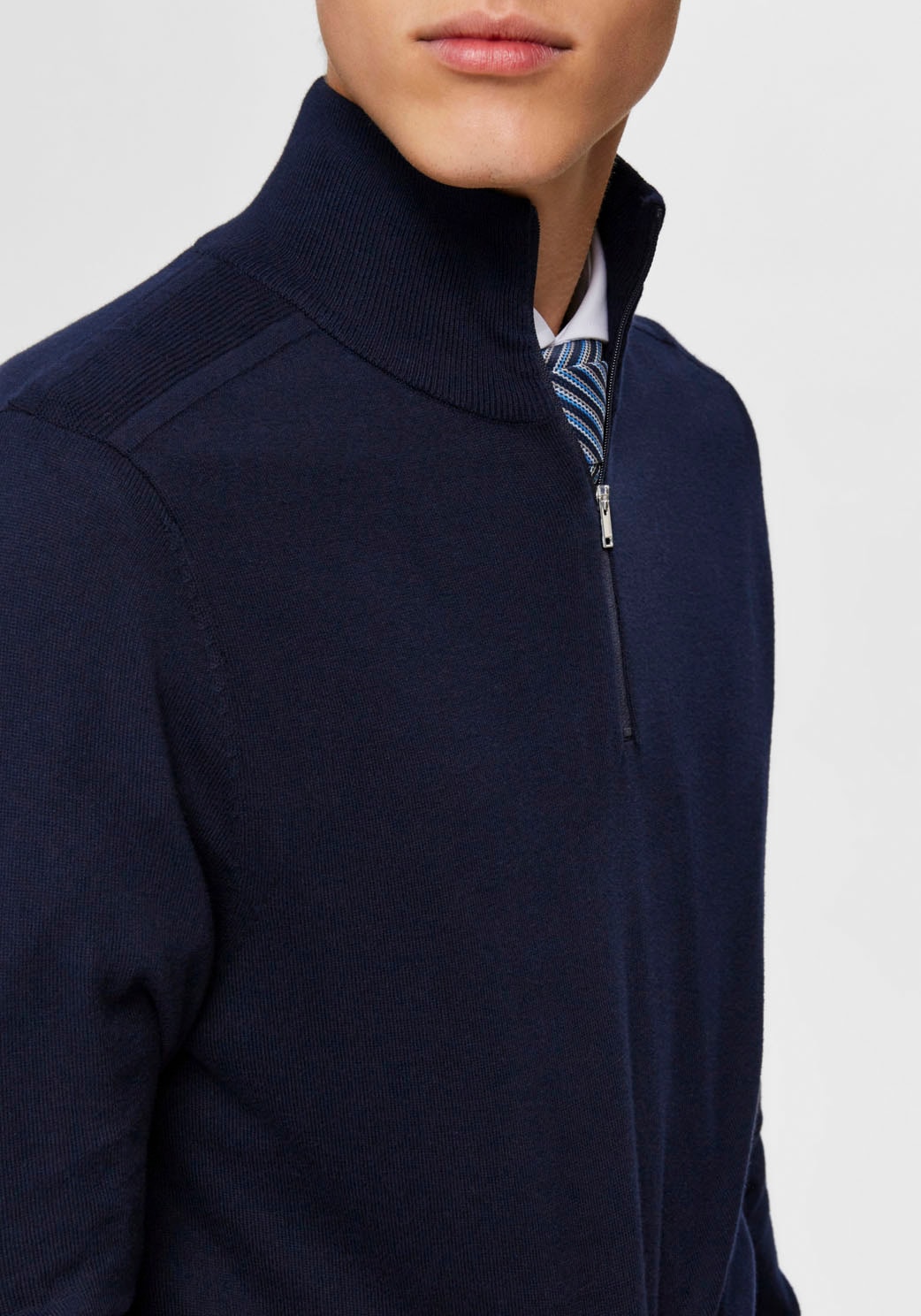 HALF CARDIGAN ZIP online bestellen SELECTED HOMME Strickpullover Jelmoli-Versand »SLHBERG | NOOS«