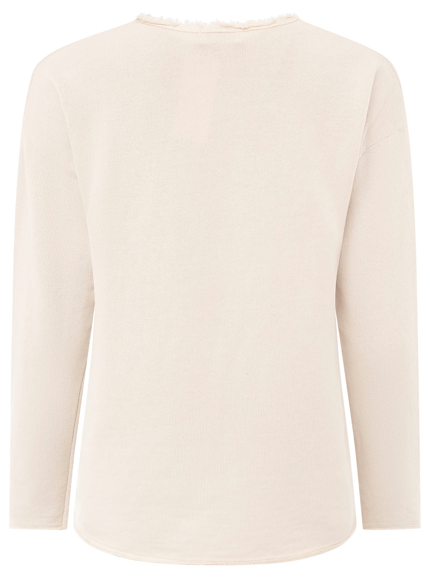 Zwillingsherz Sweater »"Sea Sand Sun"«, Mit grosser Flock-Aufschrift in auffälliger Farbe