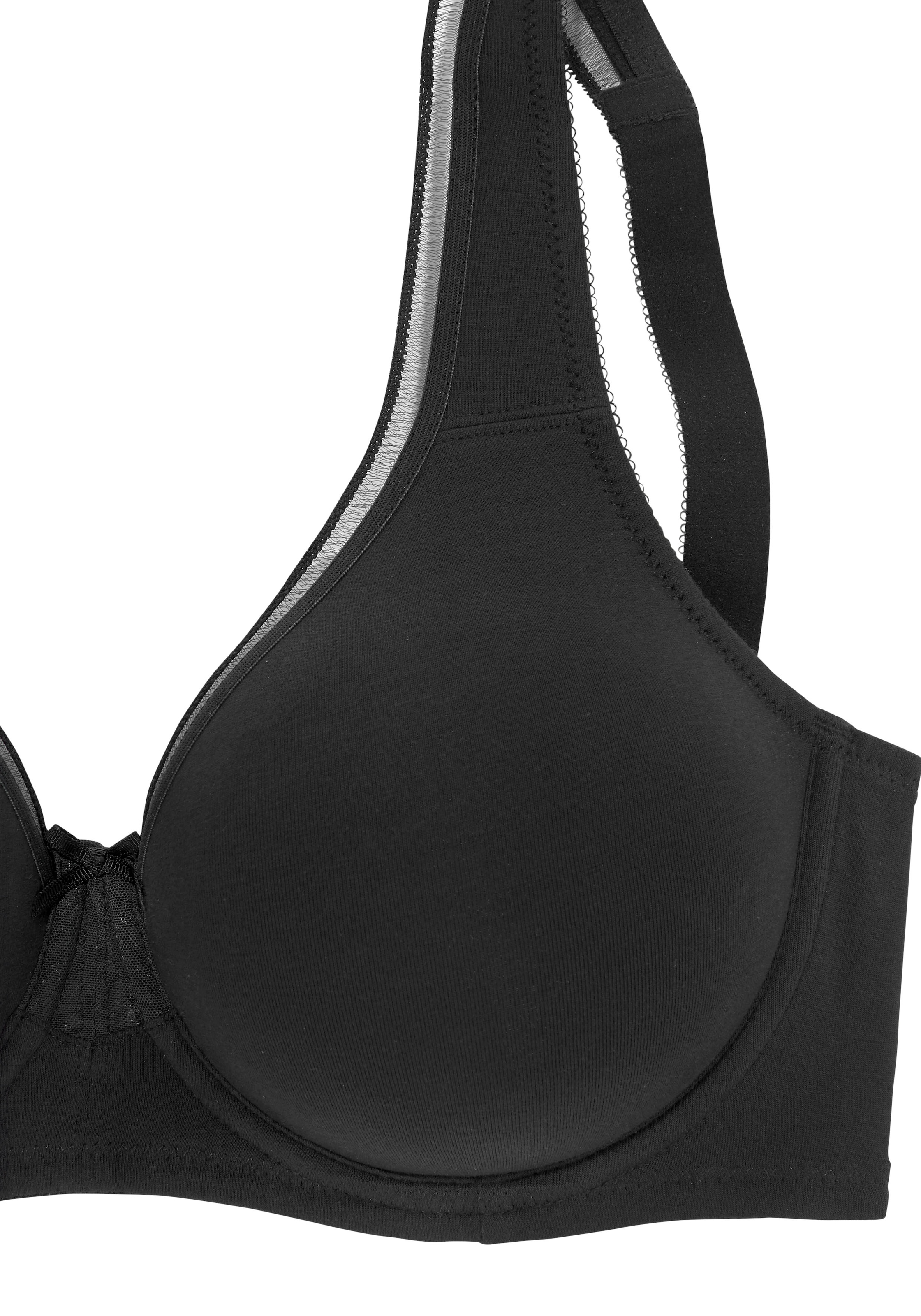 2 Stück), bei ungefütterten Minimizer-BH, fleur (Packung, kaufen Schweiz Jelmoli-Versand aus Cups, nahtlosen petite Baumwolle mit online Dessous Basic