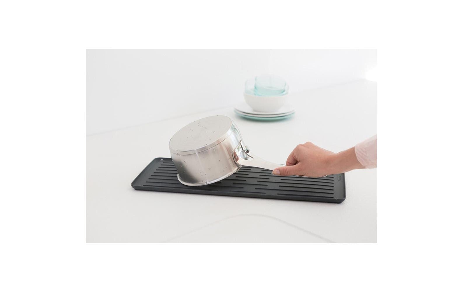 Brabantia Geschirrständer »Compact dark grey«